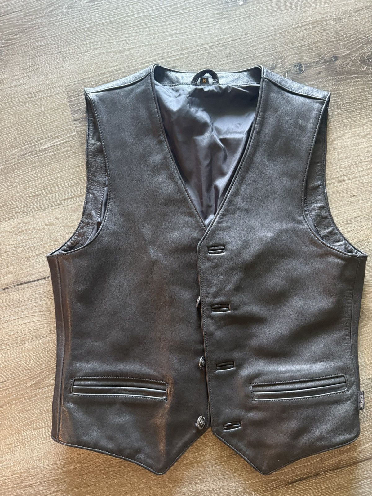 Other Leather vest Size US S / EU 44-46 / 1 - 1 Thumbnail