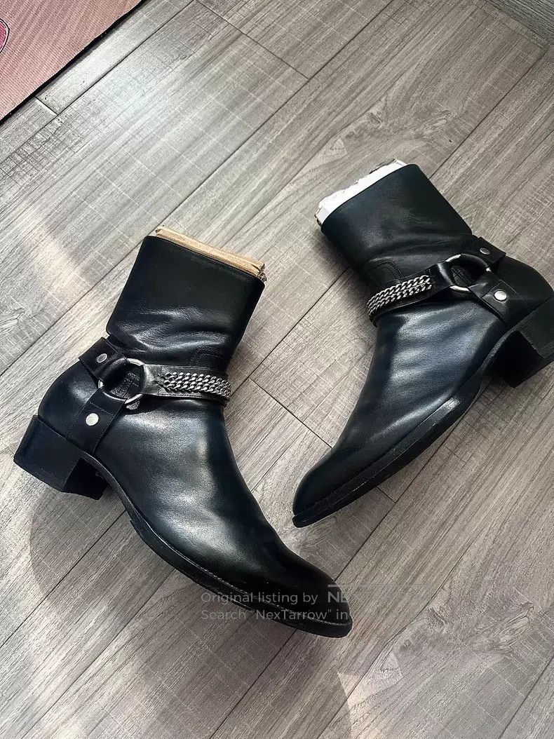 Saint Laurent Paris Saint Laurent Paris boots i Size US 7 / EU 40 - 5 Thumbnail