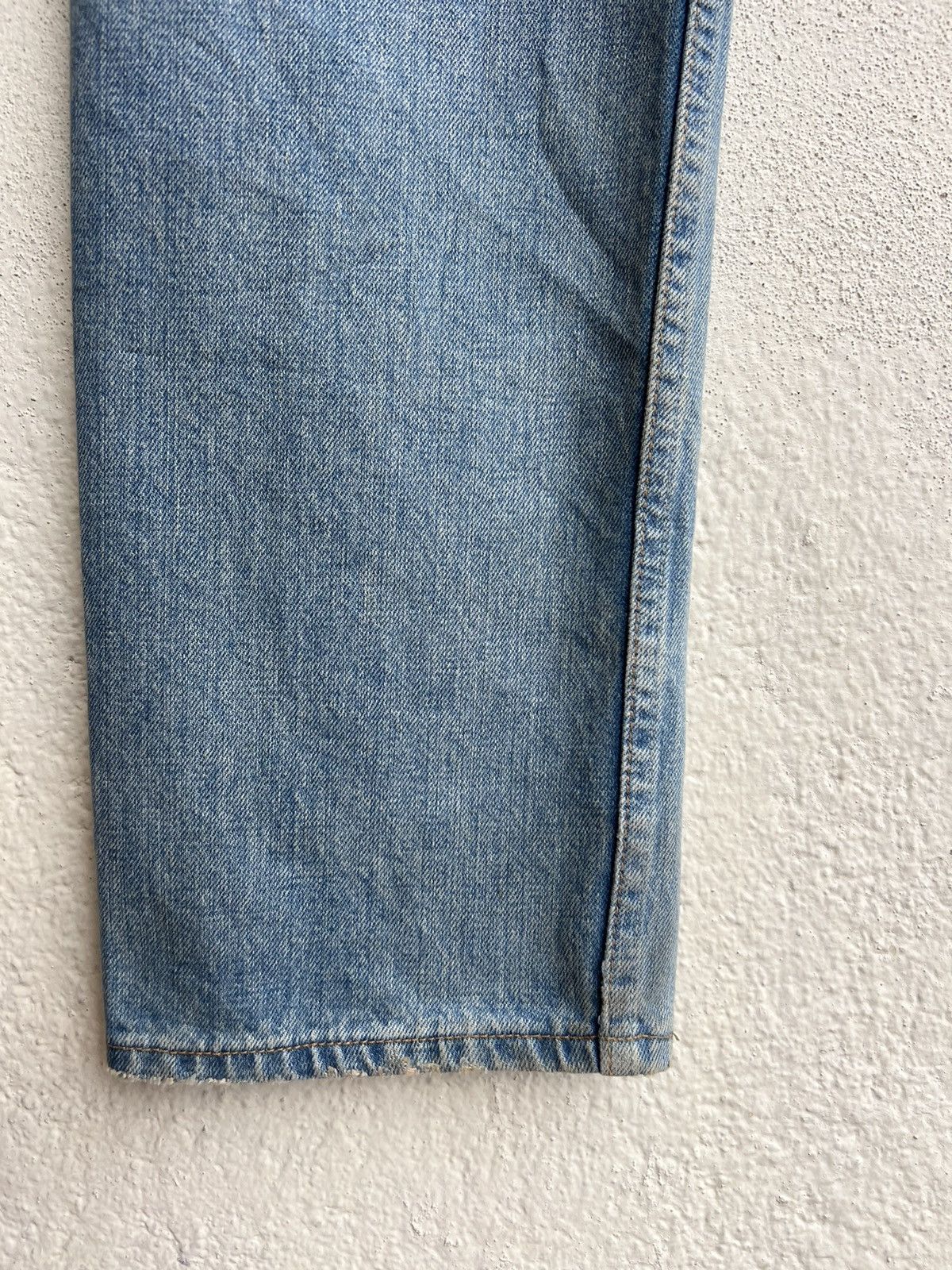 Levi's Vintage 2002 Levi’s 501 Fade Denim Patchwork Jeans Size US 30 / EU 46 - 16 Thumbnail