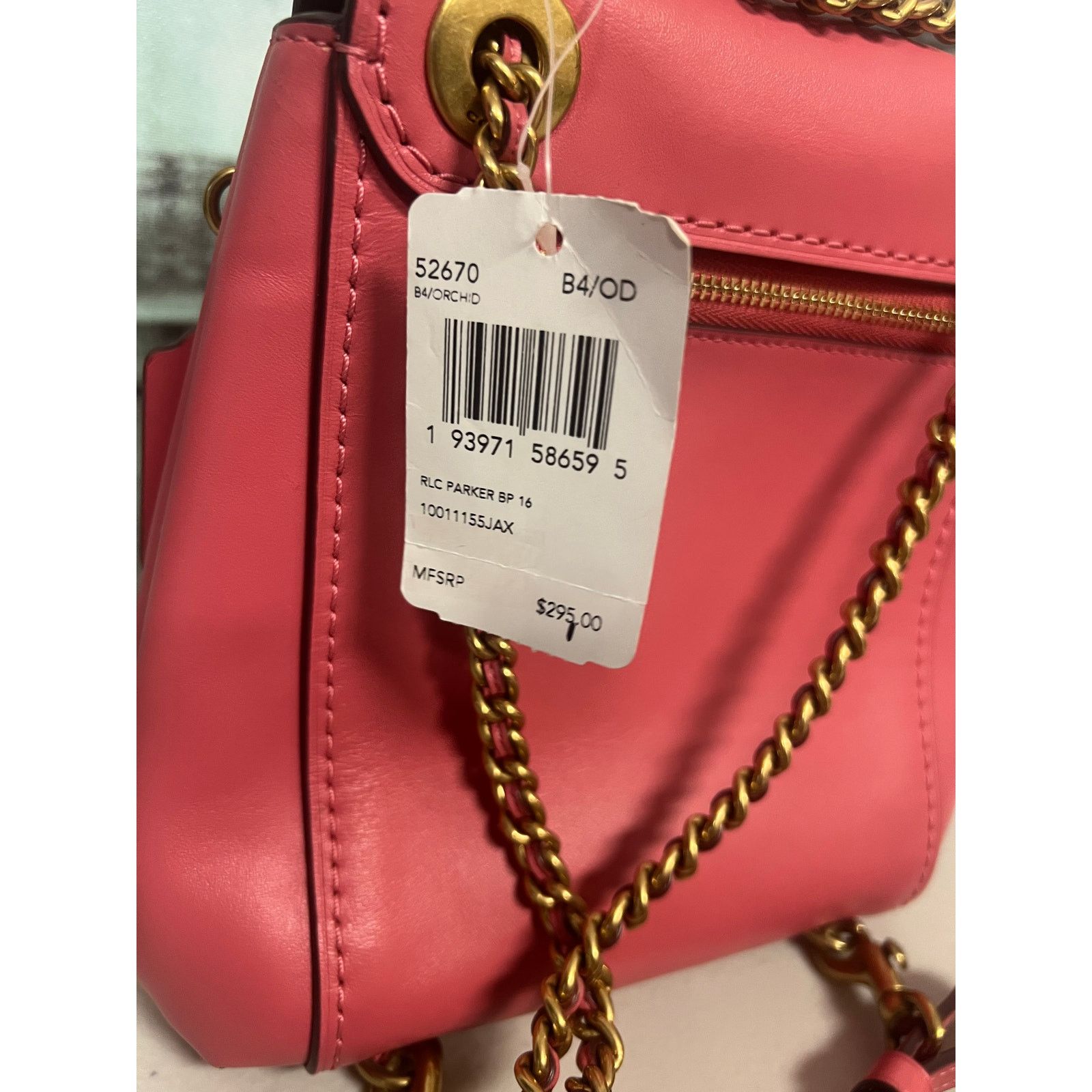 Coach Coach 52670 Parker Convertible Backpack 16 IN Pink Size ONE SIZE - 7 Thumbnail