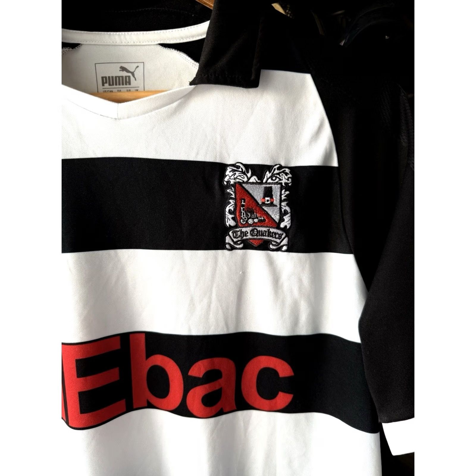 Puma PUMA Darlington Jersey Football Shirt English Soccer Jersey Black M Mens Short Sleeve Size US M / EU 48-50 / 2 - 5 Thumbnail