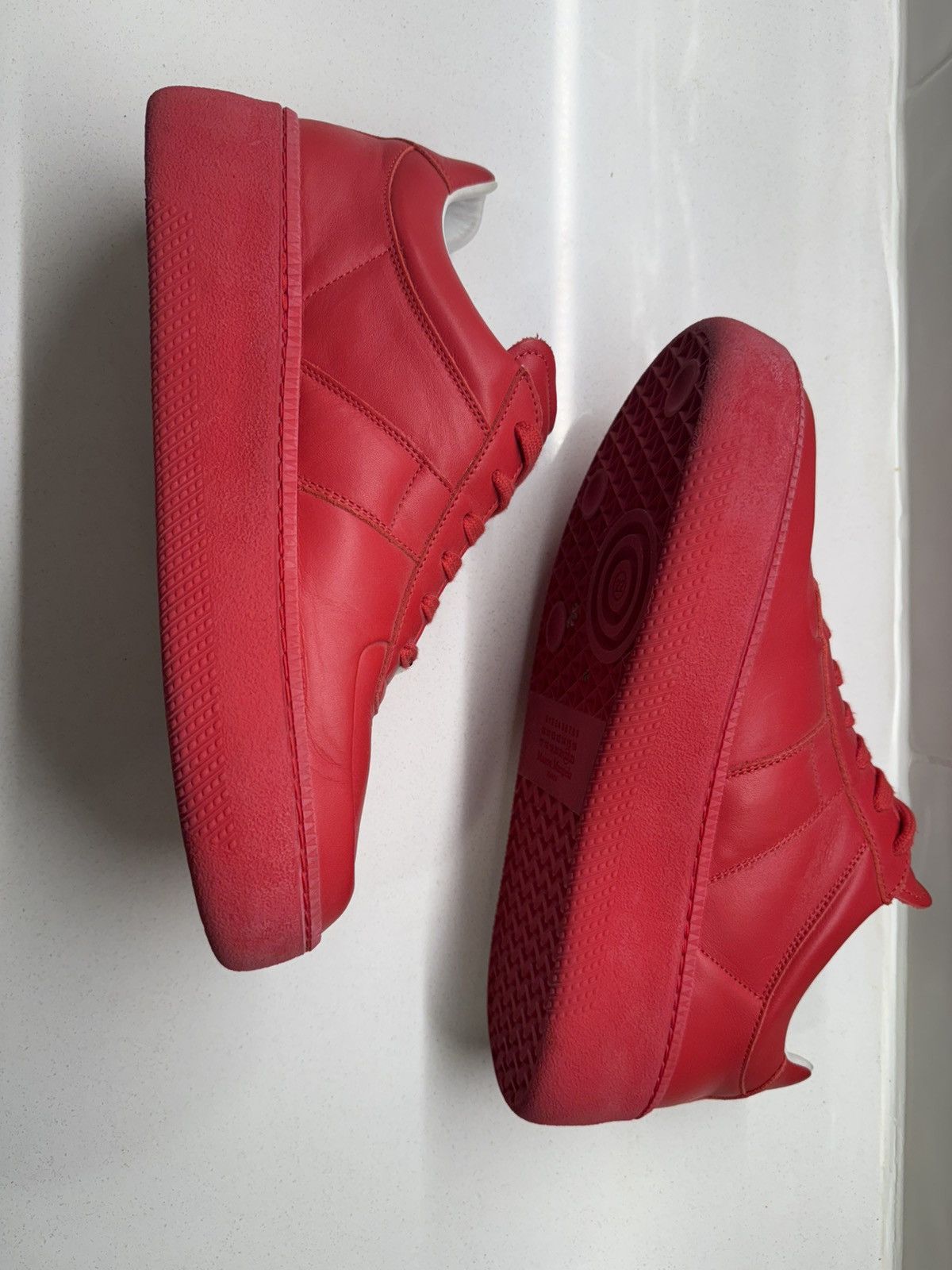 Maison Margiela RARE Maison Margiela Sub Low Red Size US 9 / EU 42 - 4 Thumbnail