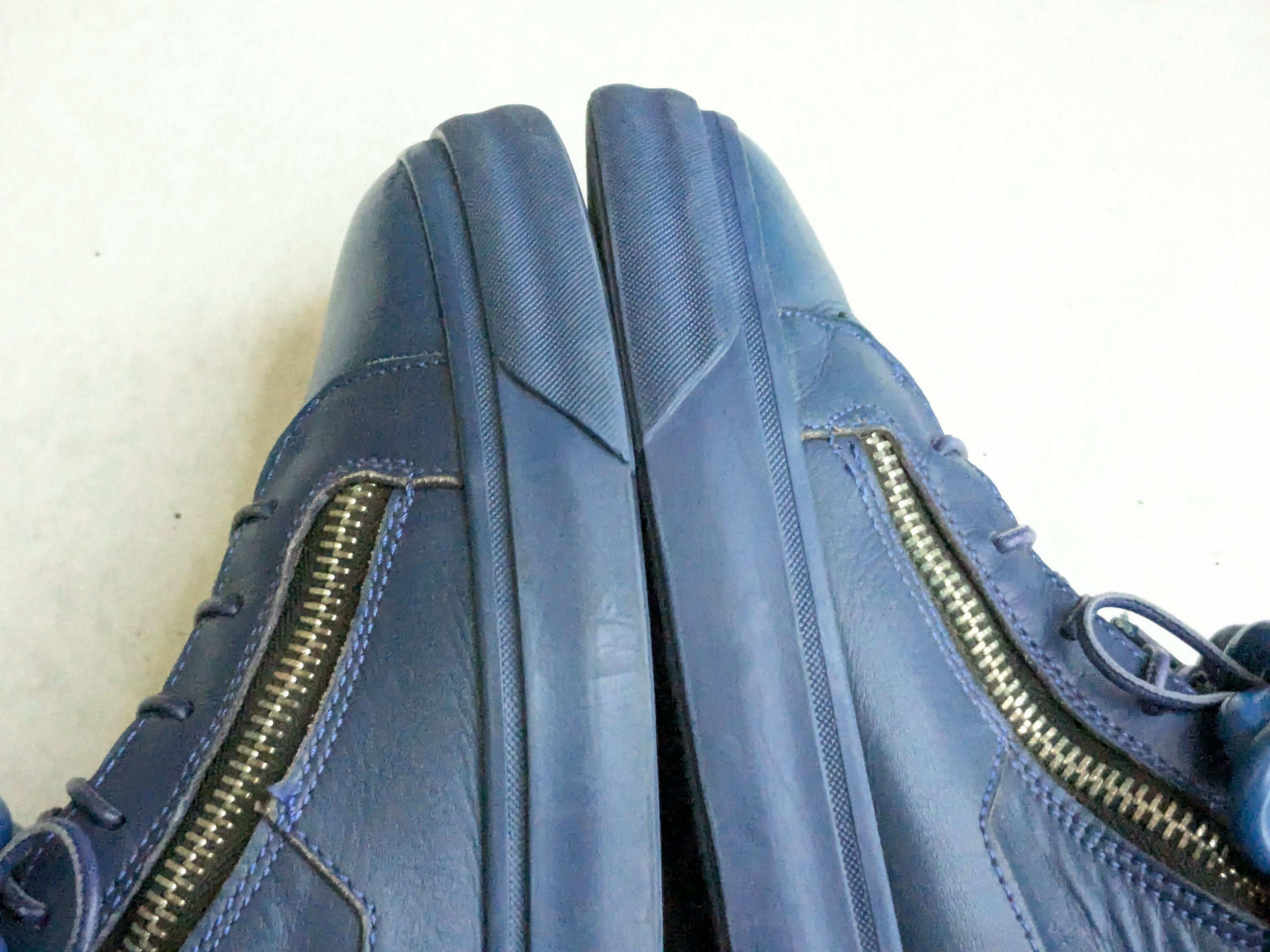 Giuseppe Zanotti Giuseppe Zanotti Chain Sneakers Blue 10 43 High Tops Leather Size US 10 / EU 43 - 10 Thumbnail