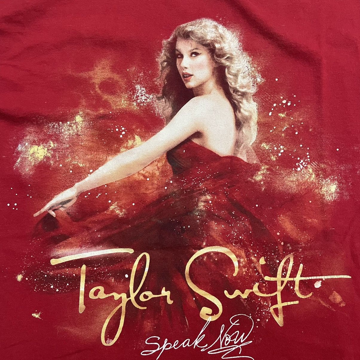 Band Tees Vintage Taylor Swift Speak Now Promo T-shirt Size US L / EU 52-54 / 3 - 4 Thumbnail