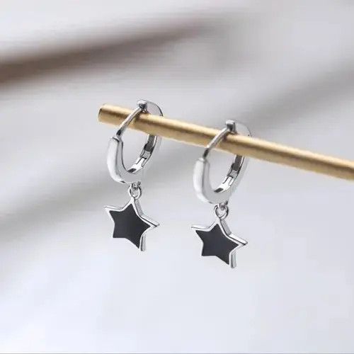 Japanese Brand × Jewelry × Vintage Five-pointed Star Earring (1 pair) Size ONE SIZE - 1 Thumbnail