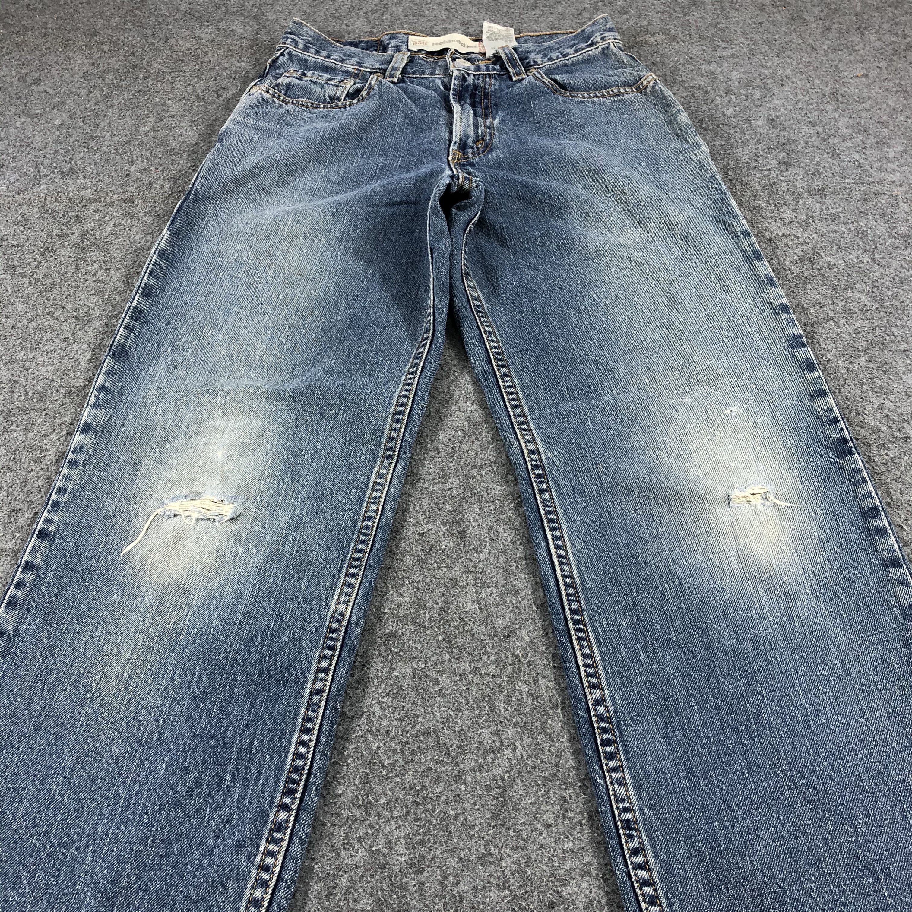 Levi's Levis Vintage 550 Jeans Stone Washed Distressed Denim-J959 Size US 26 / EU 42 - 3 Thumbnail