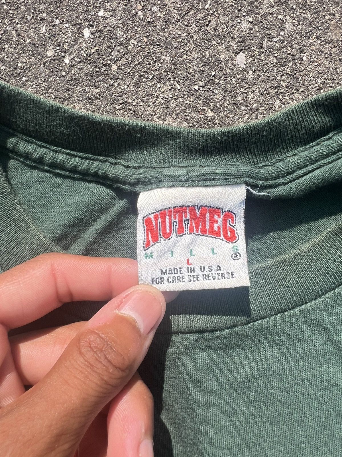Nutmeg × Vintage Vintage Green Bay Packers T-shirt Size US L / EU 52-54 / 3 - 5 Thumbnail