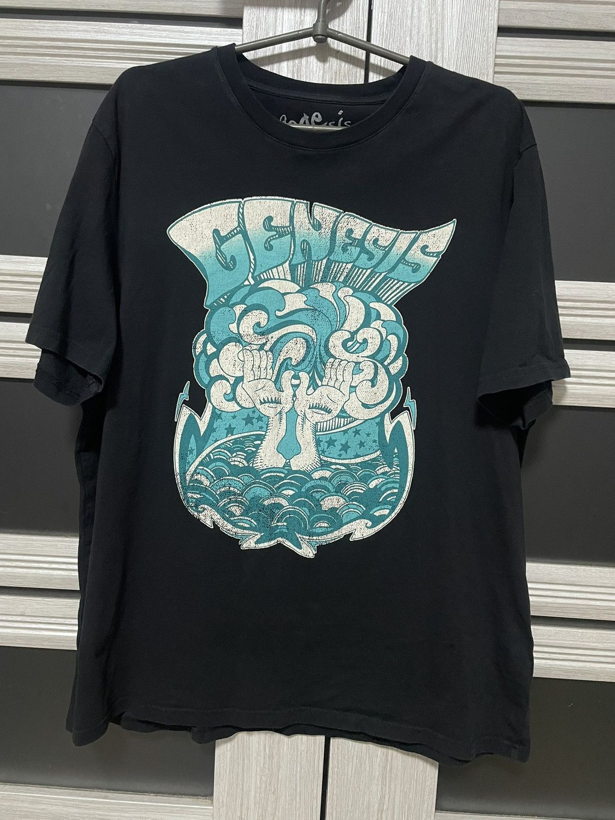 Band Tees × Vintage Genesis T Shirt Vintage Rock Band Tour Tee Size US L / EU 52-54 / 3 - 1 Thumbnail