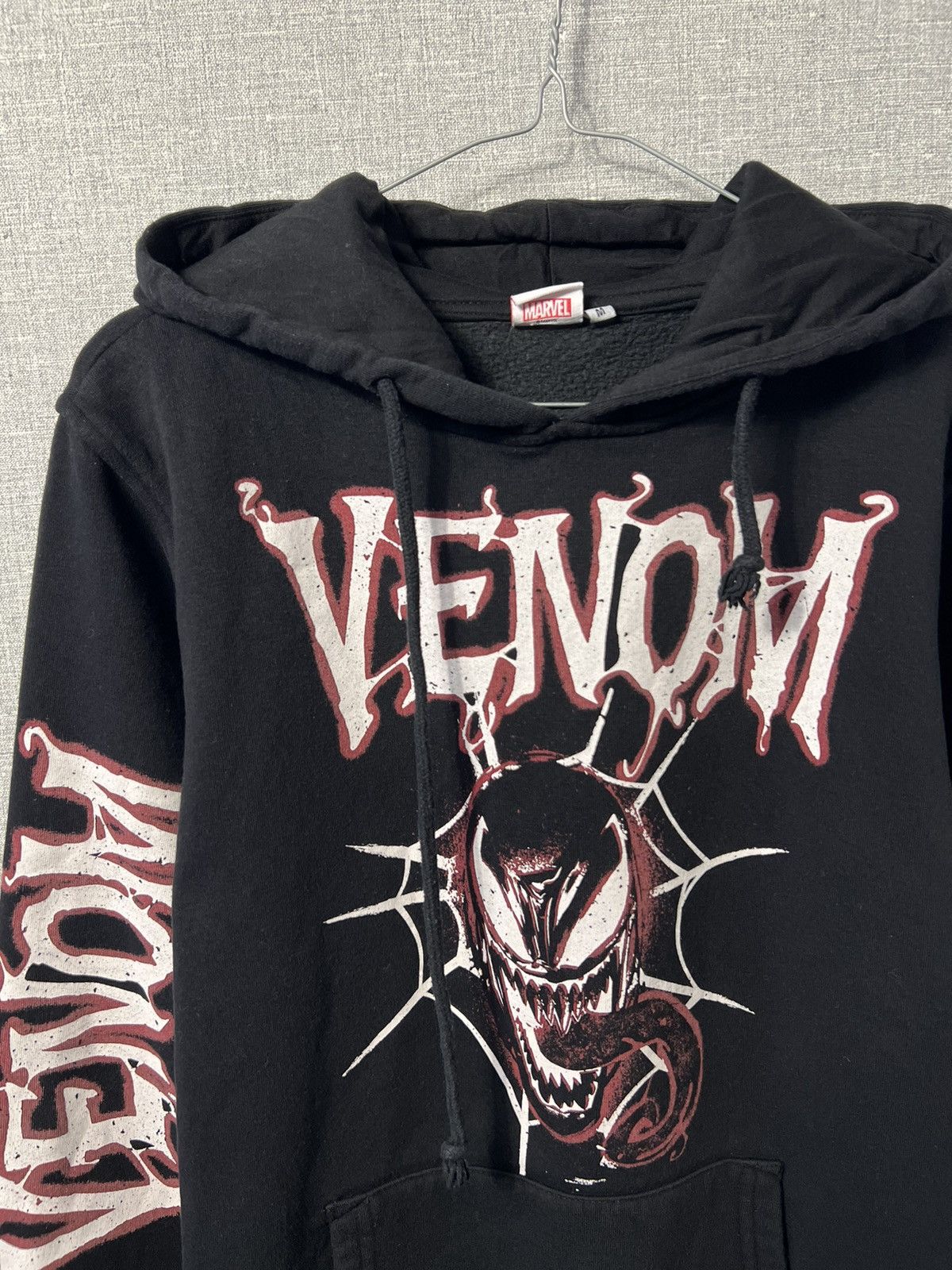 Marvel Comics Vintage Venom Hoodie “Come Peter Come Out And Play” Size US M / EU 48-50 / 2 - 3 Thumbnail