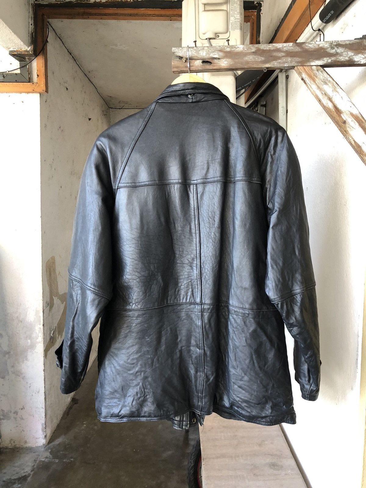 Chevignon Vintage Chevignon Leather Jacket Black Size US L / EU 52-54 / 3 - 4 Thumbnail