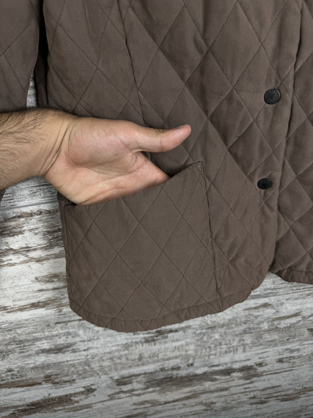Barbour Women’s Barbour SHAPED M'FIBRE QUILT SHORT quilted Size M / US 6-8 / IT 42-44 - 3 Thumbnail