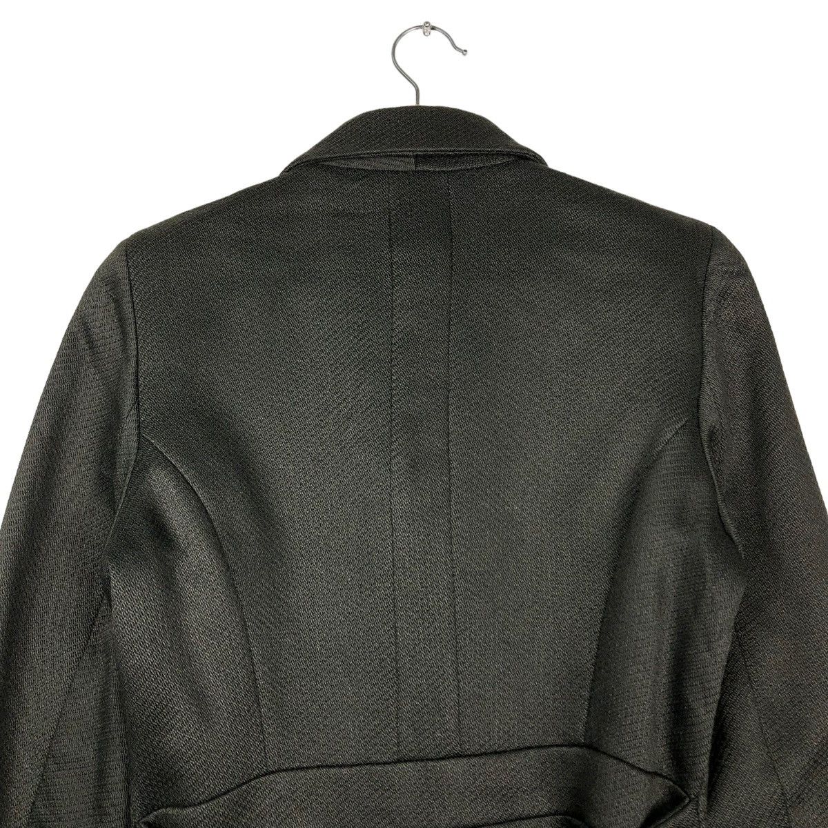 Celine 🔥RICH GREY HERRINGBONE DOUBLE BREAST CELINE PARIS Size S / US 4 / IT 40 - 9 Thumbnail