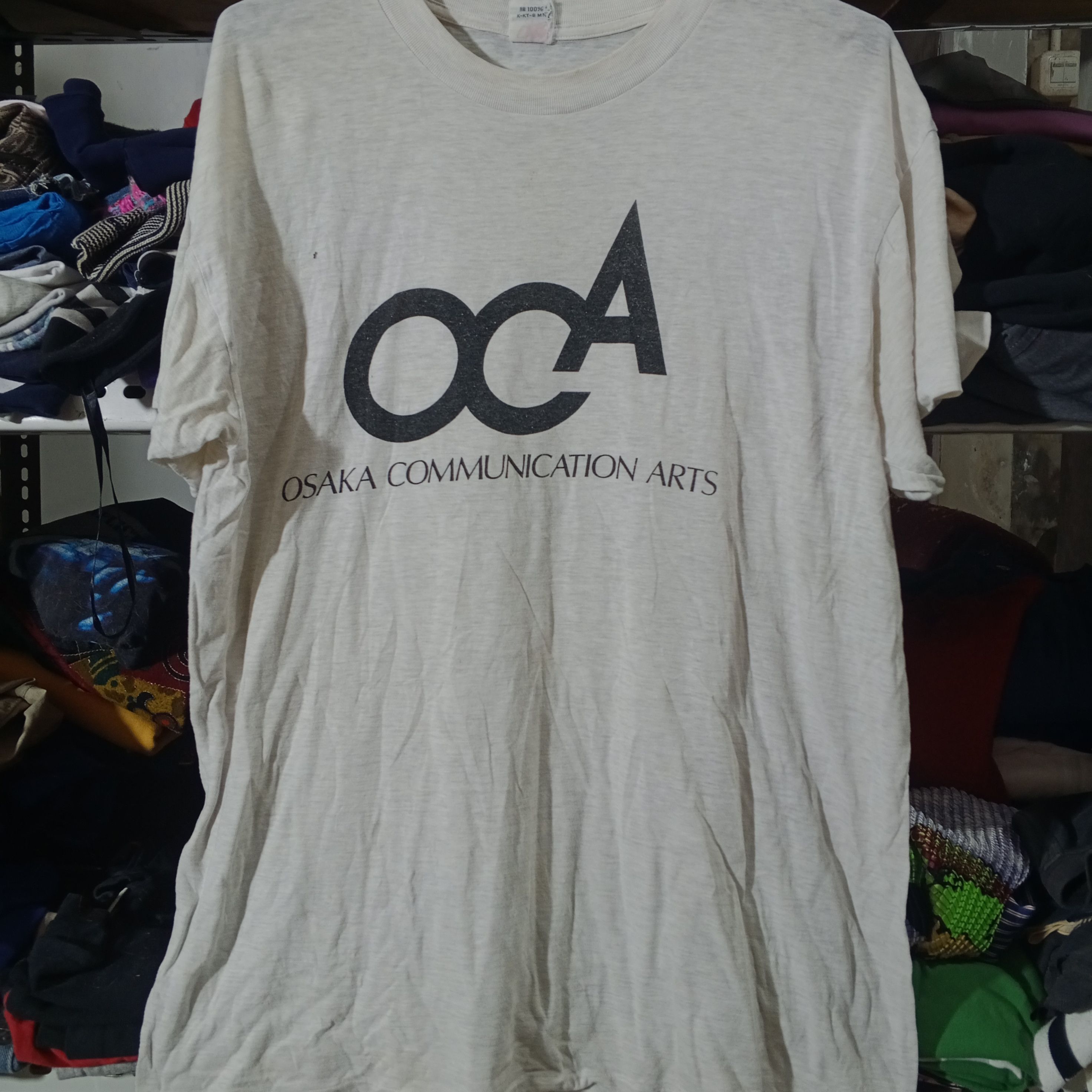 Japanese Brand Vintage Oca Art Center Japan T-Shirt Size US L / EU 52-54 / 3 - 1 Thumbnail