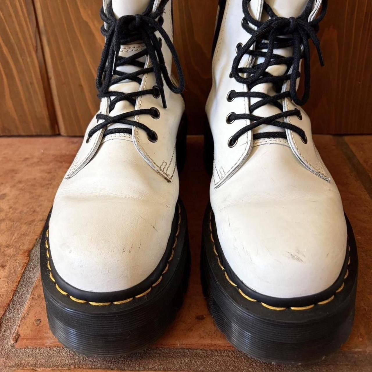 Dr. Martens Dr. Martens Jadon white platform boots Size US 7 Size US 7 / IT 37 - 2 Thumbnail