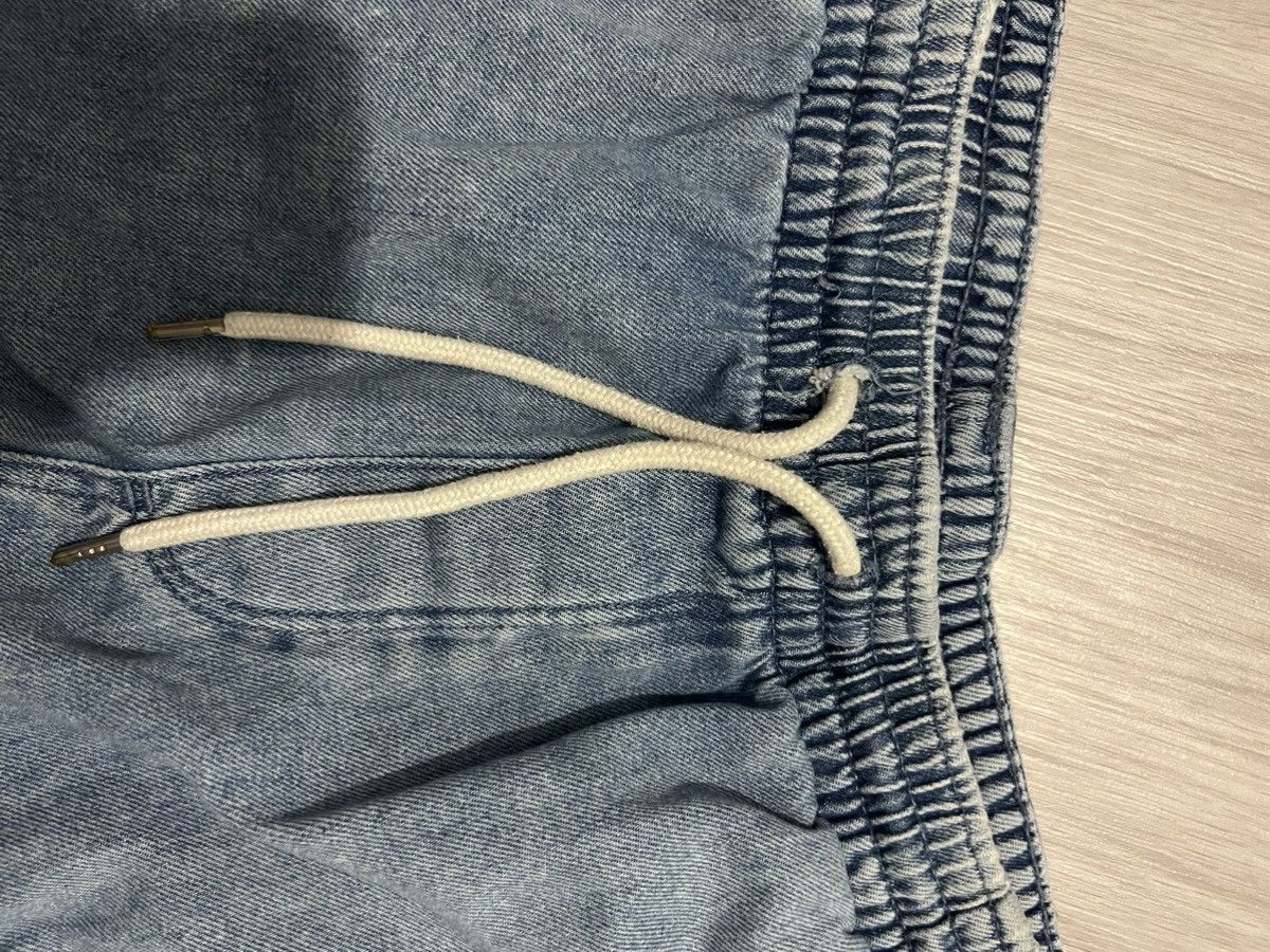 Japanese Brand × Vintage Drawstring Jean Shorts Size US 31 - 5 Thumbnail