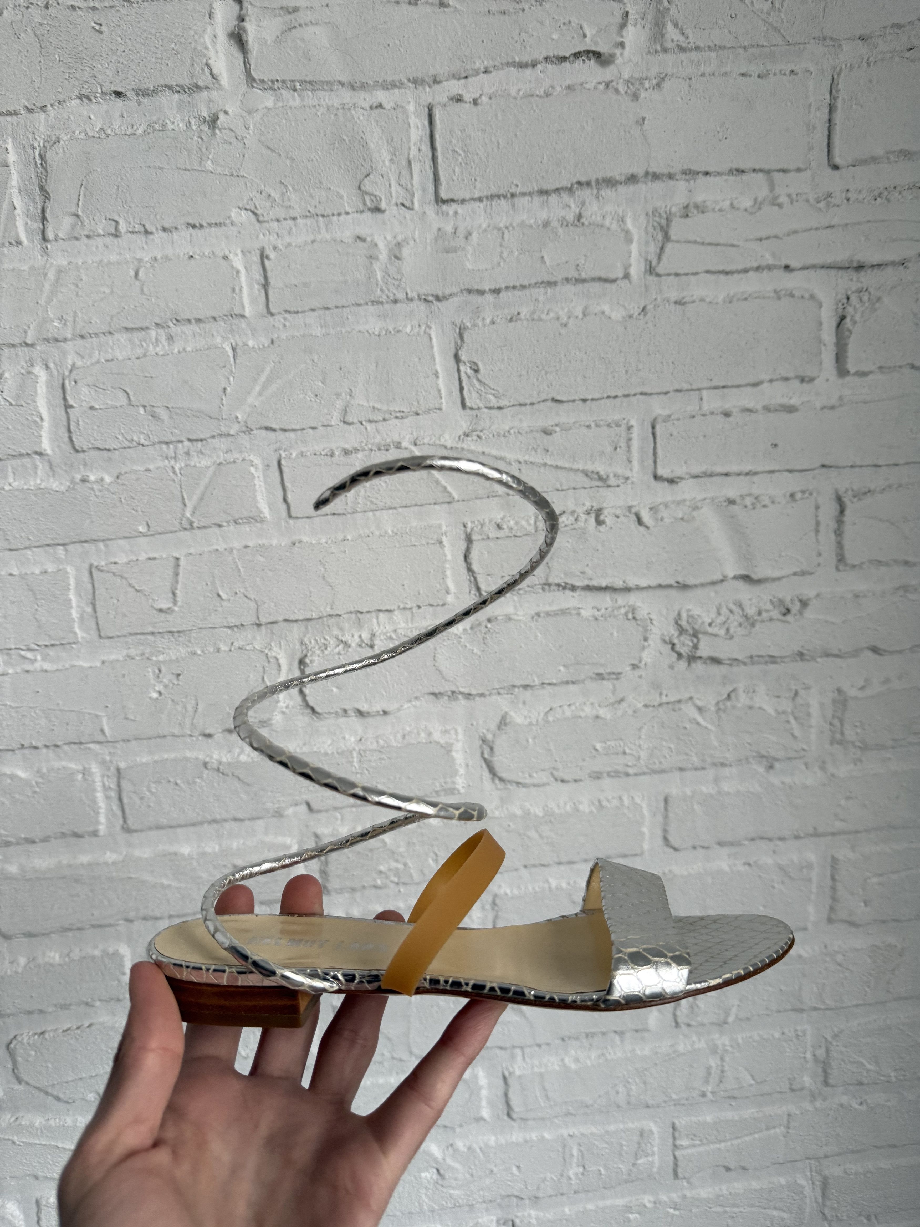 Helmut Lang Archive SS 2002 Helmut Lang Spiral wrap sandals Size US 6.5 / IT 36.5 - 3 Thumbnail
