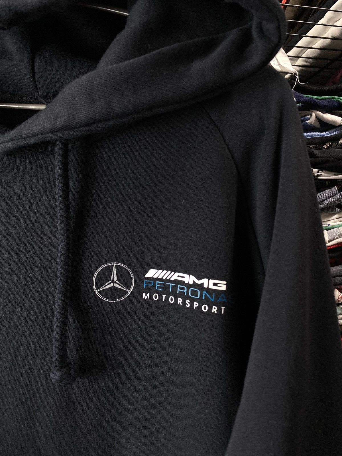 Mercedes-Benz Vintage Mercedes Benz Amg Hoodie Racing Porsche BMW Size US XL / EU 56 / 4 - 3 Thumbnail