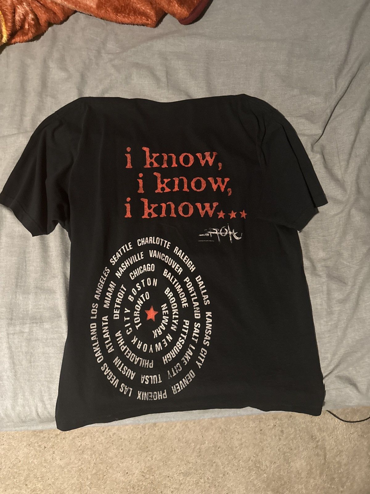 Cactus Plant Flea Market × Travis Scott Travis Scott I KNOW Utopia tee Size US XL / EU 56 / 4 - 2 Thumbnail