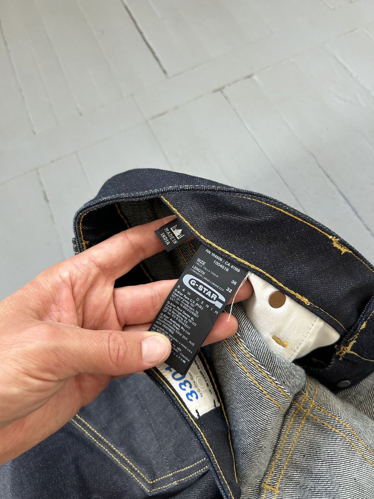 G-Star G star raw denim 3301 jeans Size US 36 / EU 52 - 8 Thumbnail