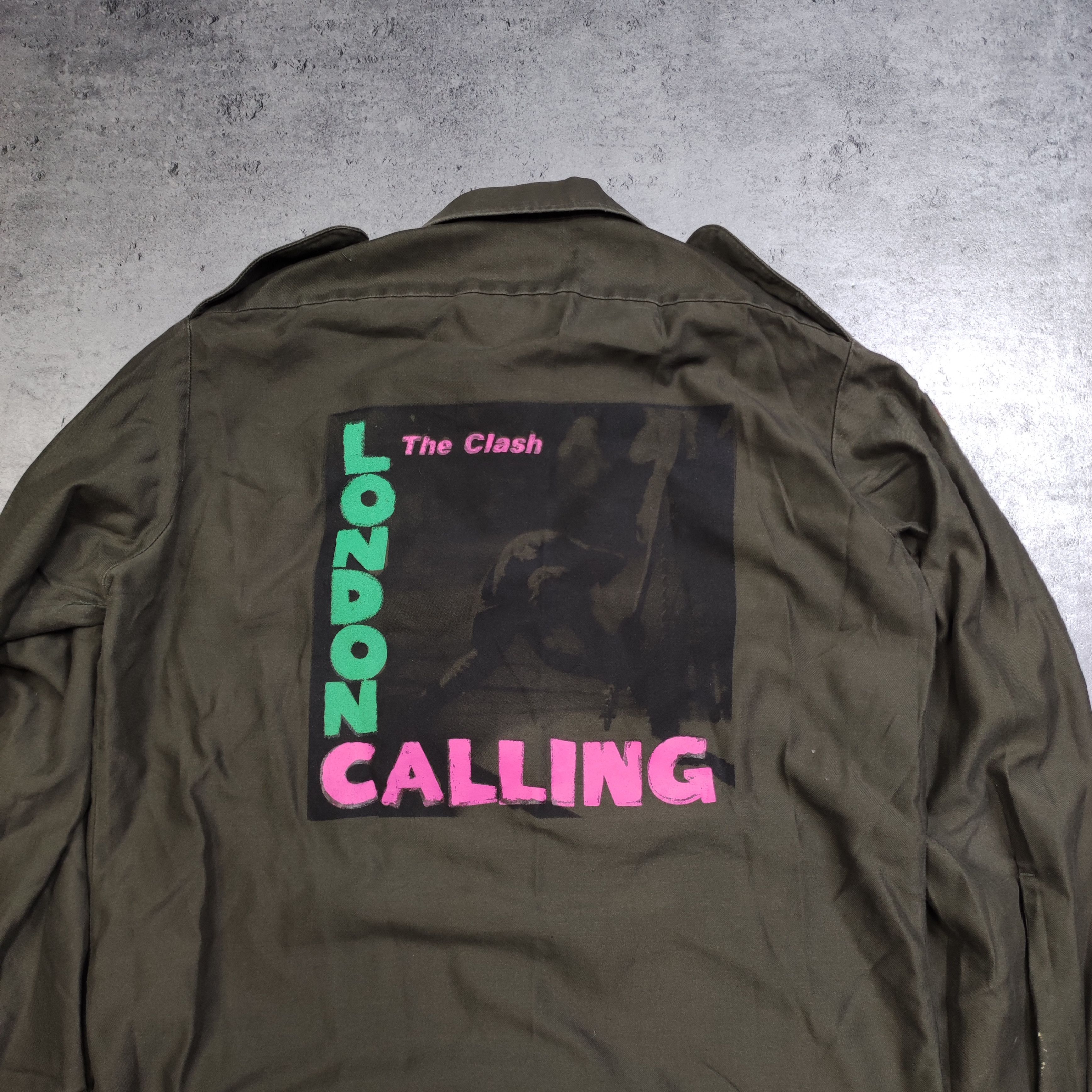 Band Tees RARE Germany Military Clash London Calling Custom Shirt Size US M / EU 48-50 / 2 - 9 Thumbnail
