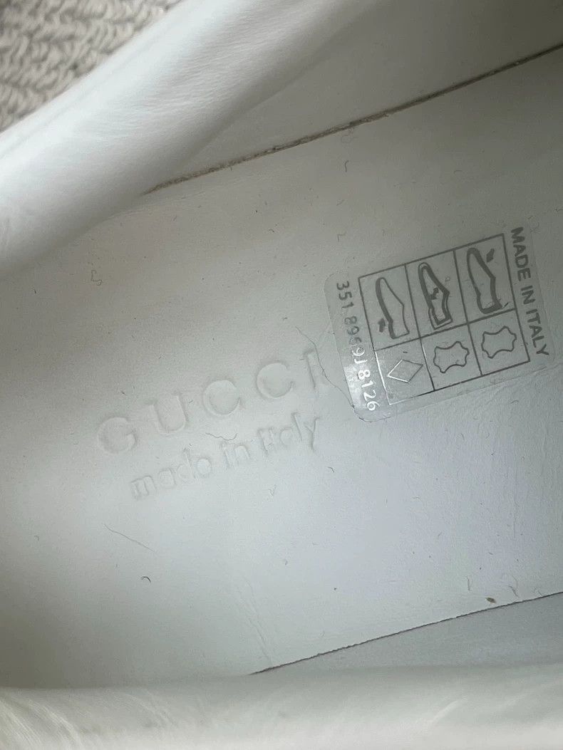 Gucci Gucci White Velcro Platform Dad Sneakers-2506 Size US 4 / IT 34 - 7 Thumbnail
