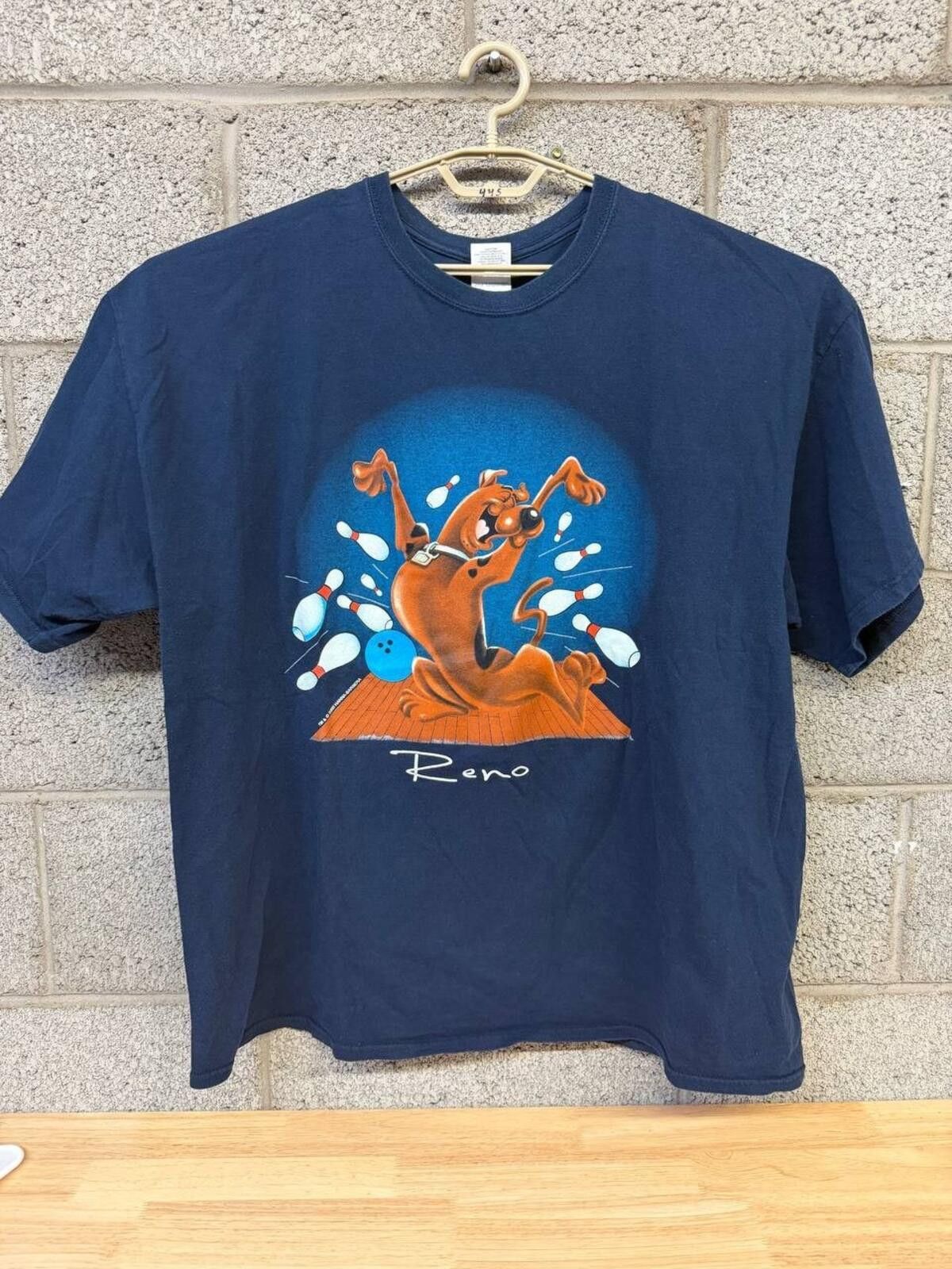 Warner Bros 2001 Scooby-Doo Reno Bowling Graphic Tee 2XL Cartoon Vintage Size US XXL / EU 58 / 5 - 1 Thumbnail