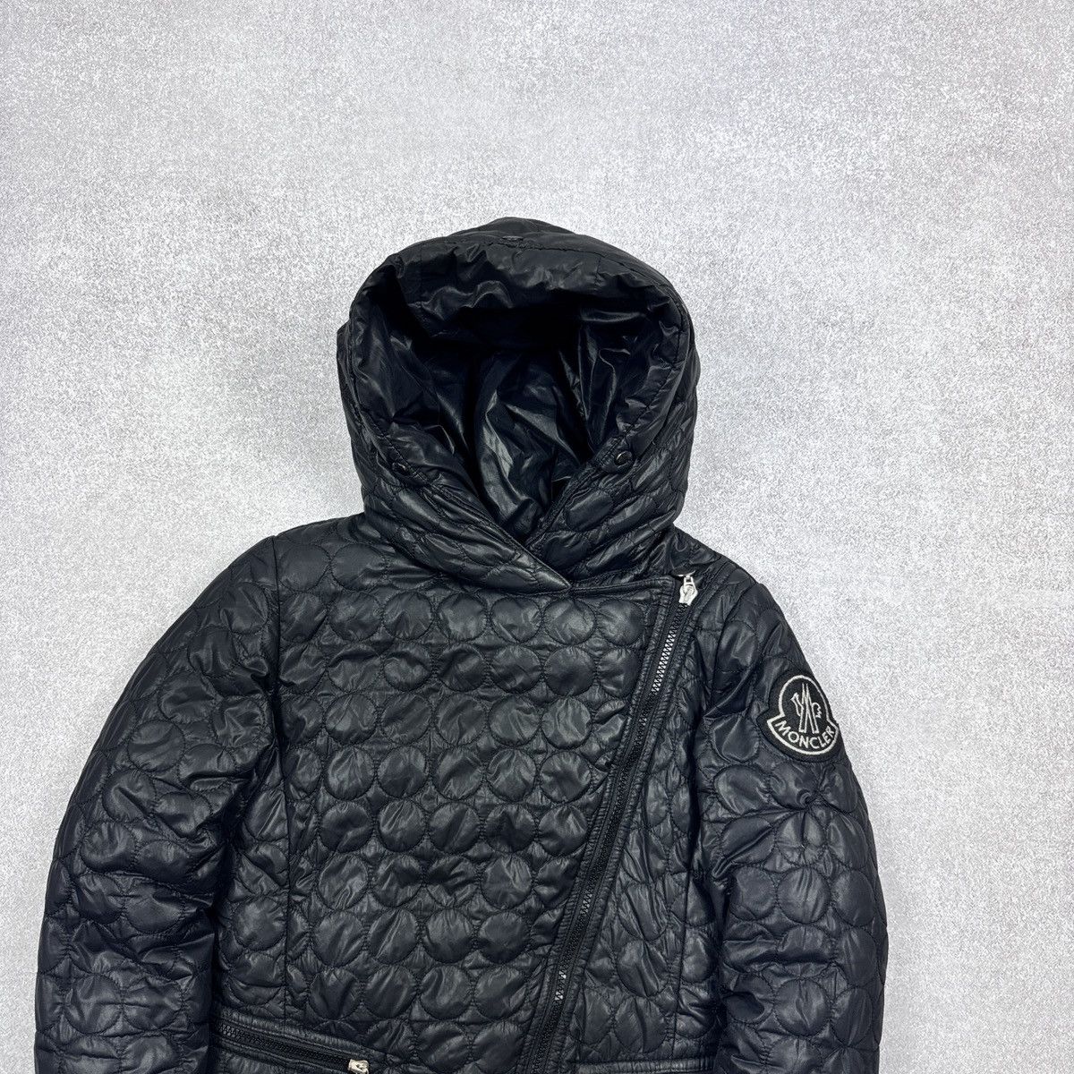 Moncler Women`s Moncler Black Puffer Quilted Hooded Jacket Size XS Size XS / US 0-2 / IT 36-38 - 4 Thumbnail