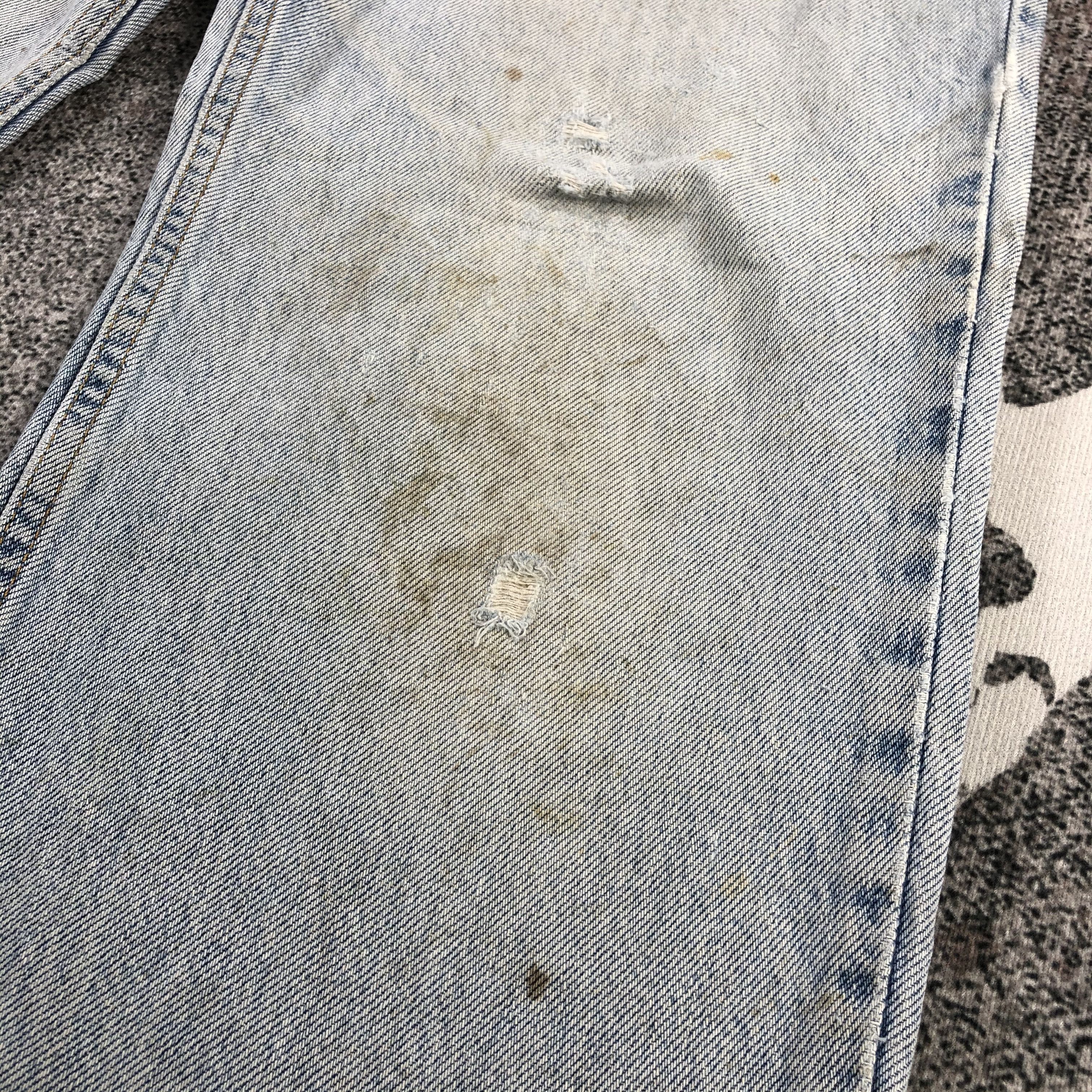 Levi's Vintage Levi's 901 Jeans Dirty Wash Denim KJ1061 Size US 32 / EU 48 - 13 Thumbnail