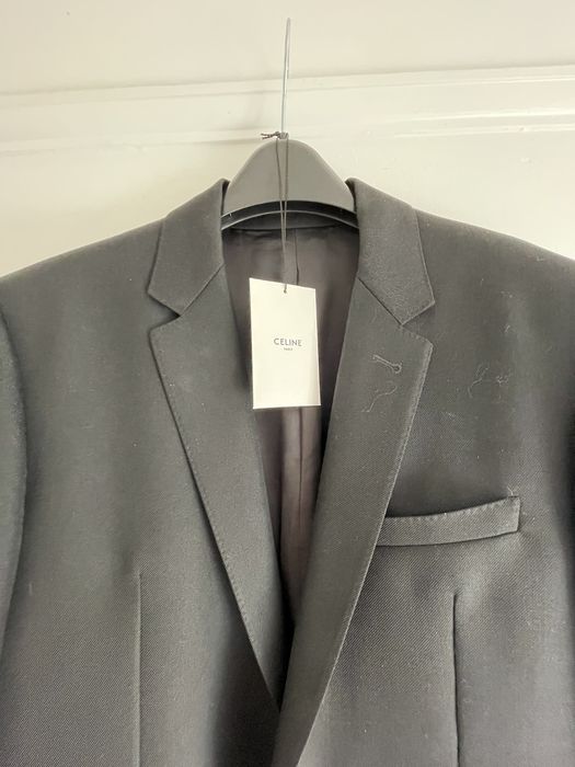 Celine Celine black wool blazer by Hedi Slimane RRP £1800 - $2250 | Grailed