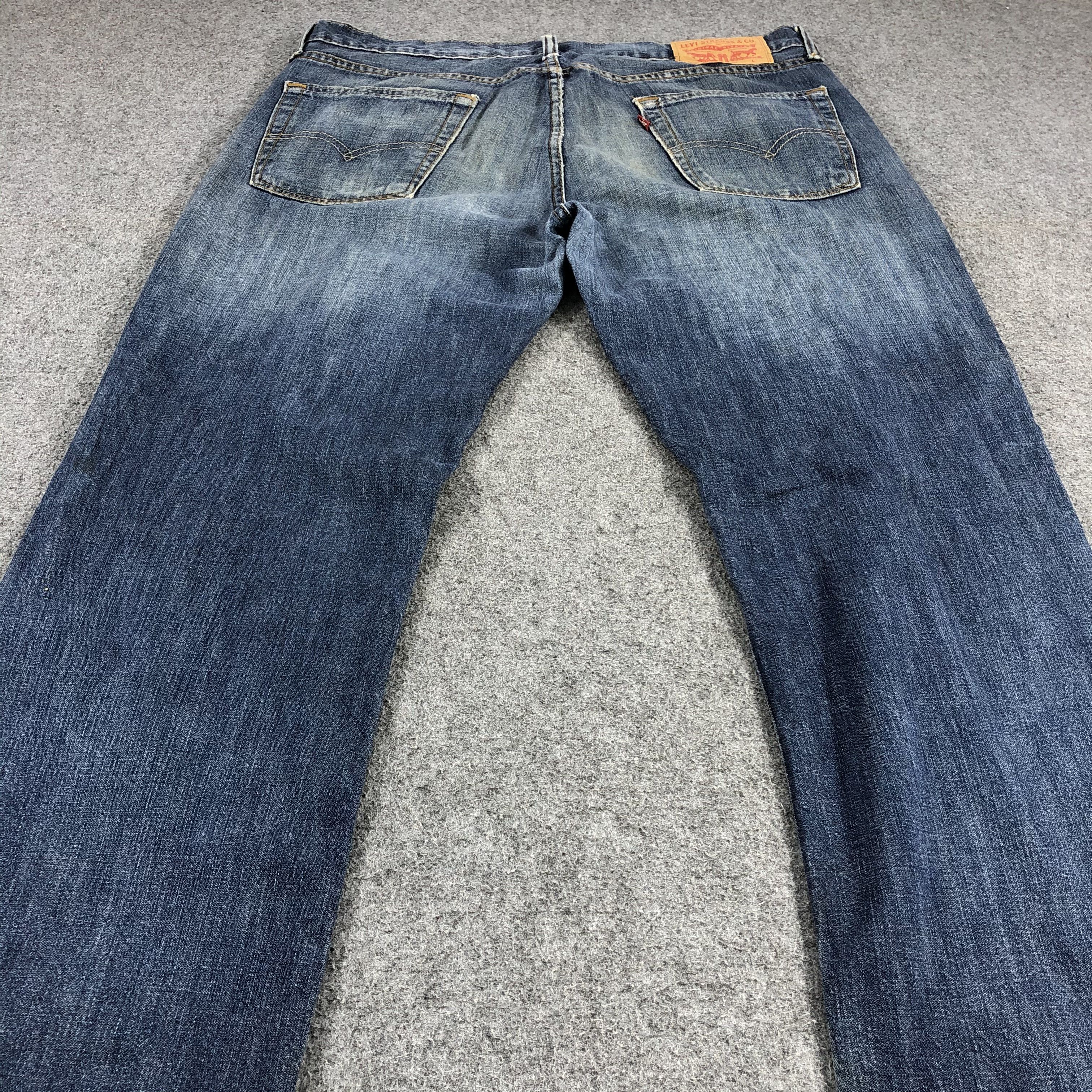 Levi's Vintage Distress Levis 514 Jeans-JM1138 Size US 36 / EU 52 - 4 Thumbnail