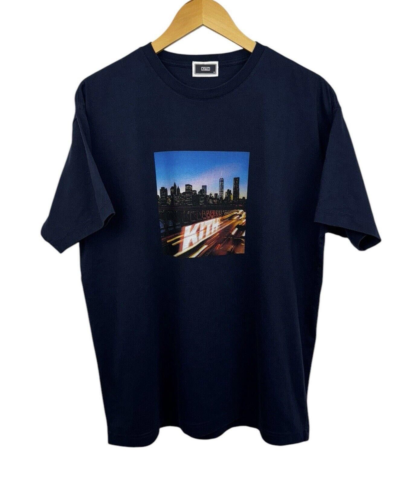 トップス Kith Meadow Serif Tee XL KITH Meadow Serif Tee White Cotton T-Shirt Men's Size XL