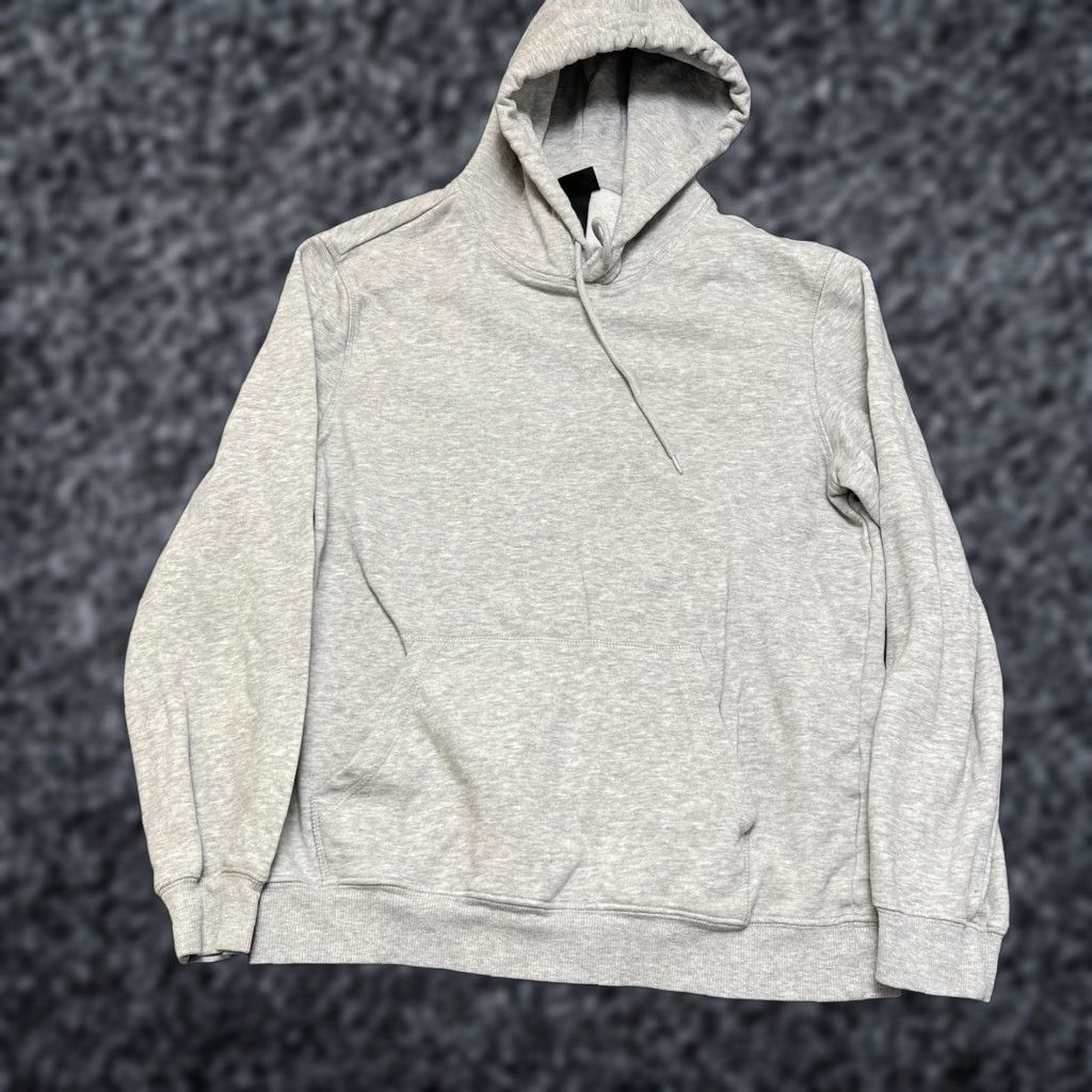 H&M H&M Hoodie Mens Small Gray Oversized Regular Fit Kangaroo Pocket Sweatshirt Size US S / EU 44-46 / 1 - 1 Thumbnail
