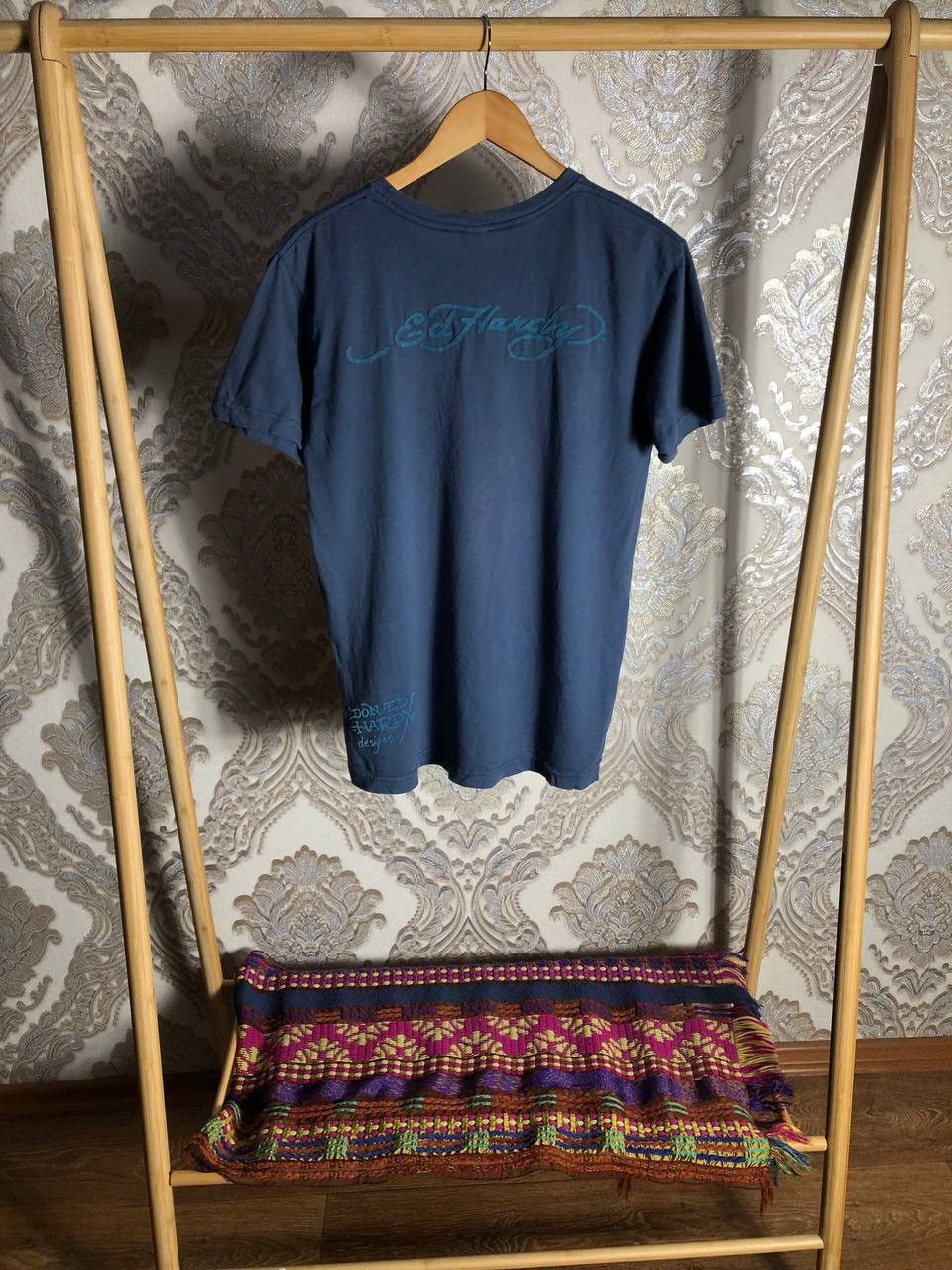 Ed Hardy × Vintage VERY RARE ED HARDY BY CHRISTIAN AUDIGIER DESIGNER T-SHIRT Size US S / EU 44-46 / 1 - 10 Thumbnail
