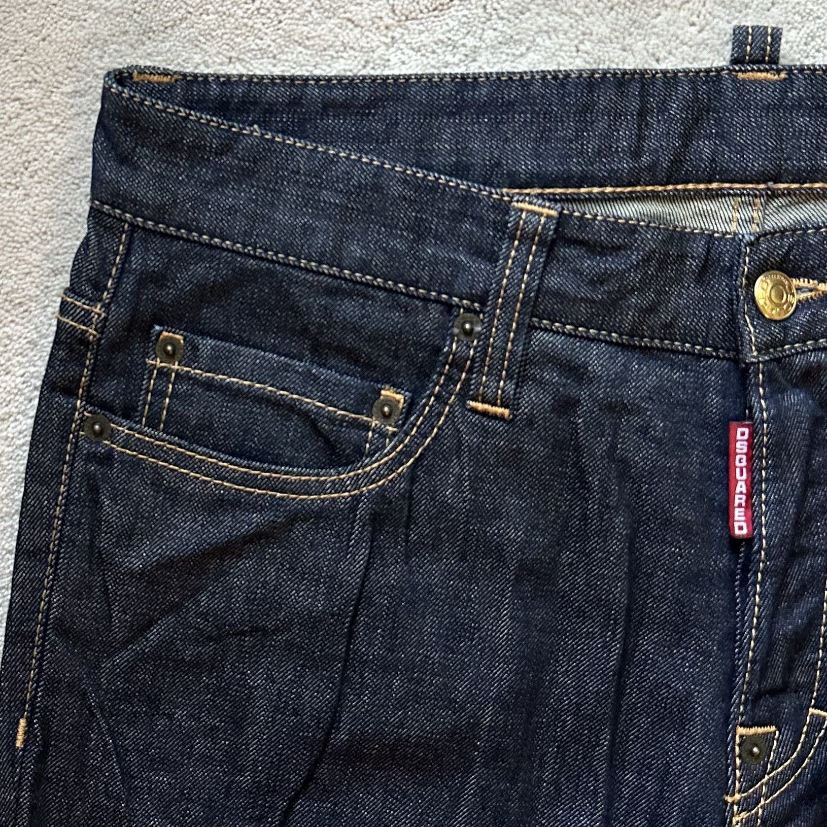 Dsquared2 DSQUARED2 Dark Rinse Wash SLIM JEANS Size 46 EUR | 30 US Size US 30 / EU 46 - 8 Thumbnail