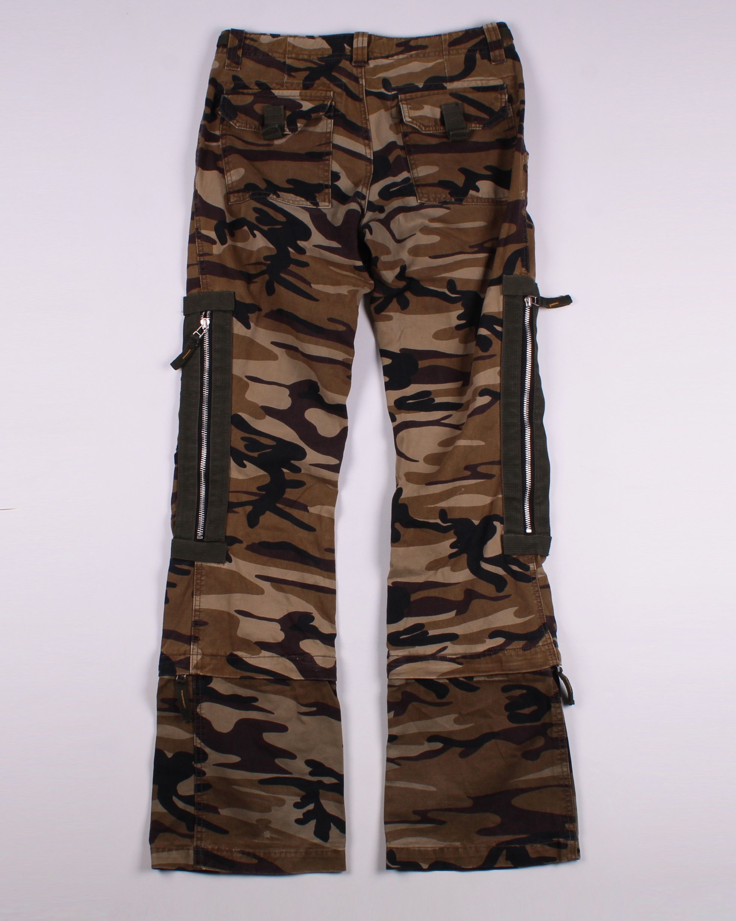 Vintage Cordon Gear Vintage Y2K Grunge Camo Combat Pants Size 28" / US 6 / IT 42 - 10 Thumbnail