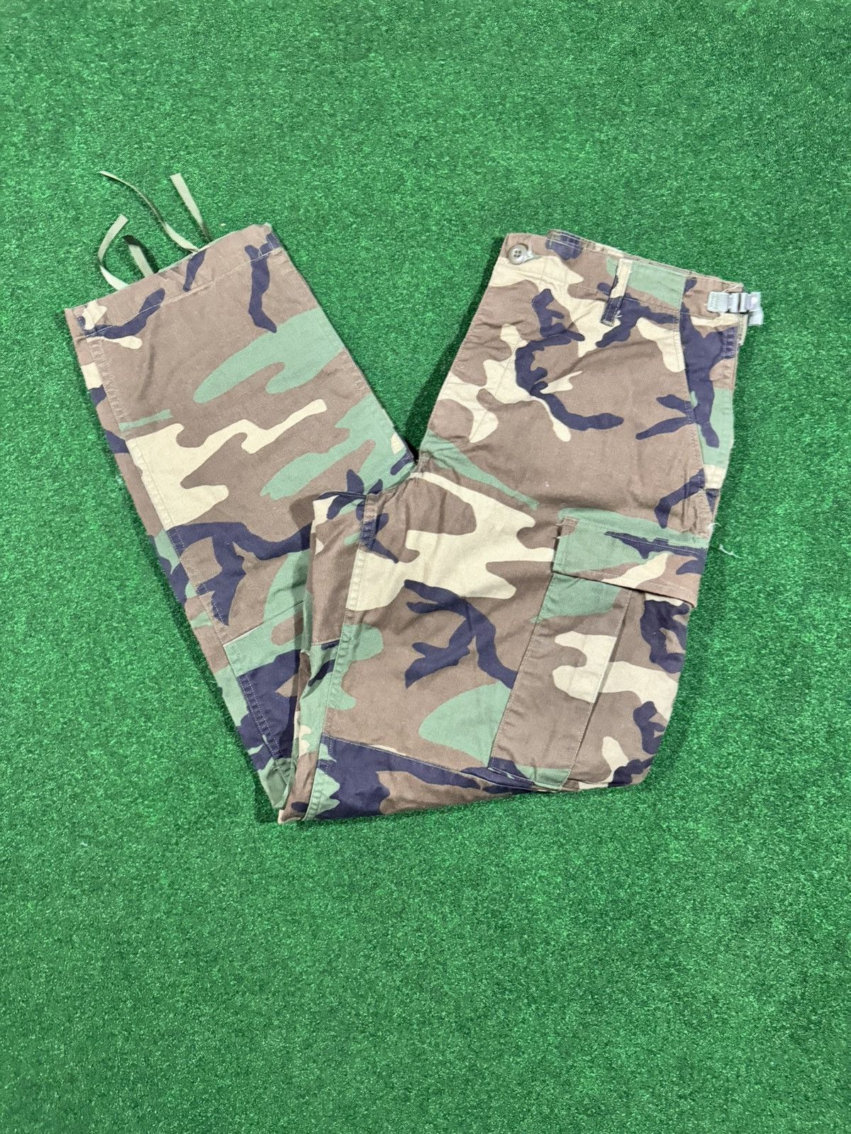 Vintage Vintage Y2K Military Camouflage Cargo Pants Grailed