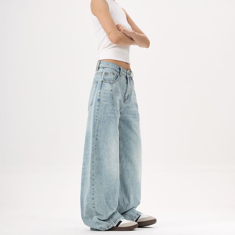 Japanese Brand American high street men's wide-leg baggy jeans Size US 32 / EU 48 - 2 Thumbnail