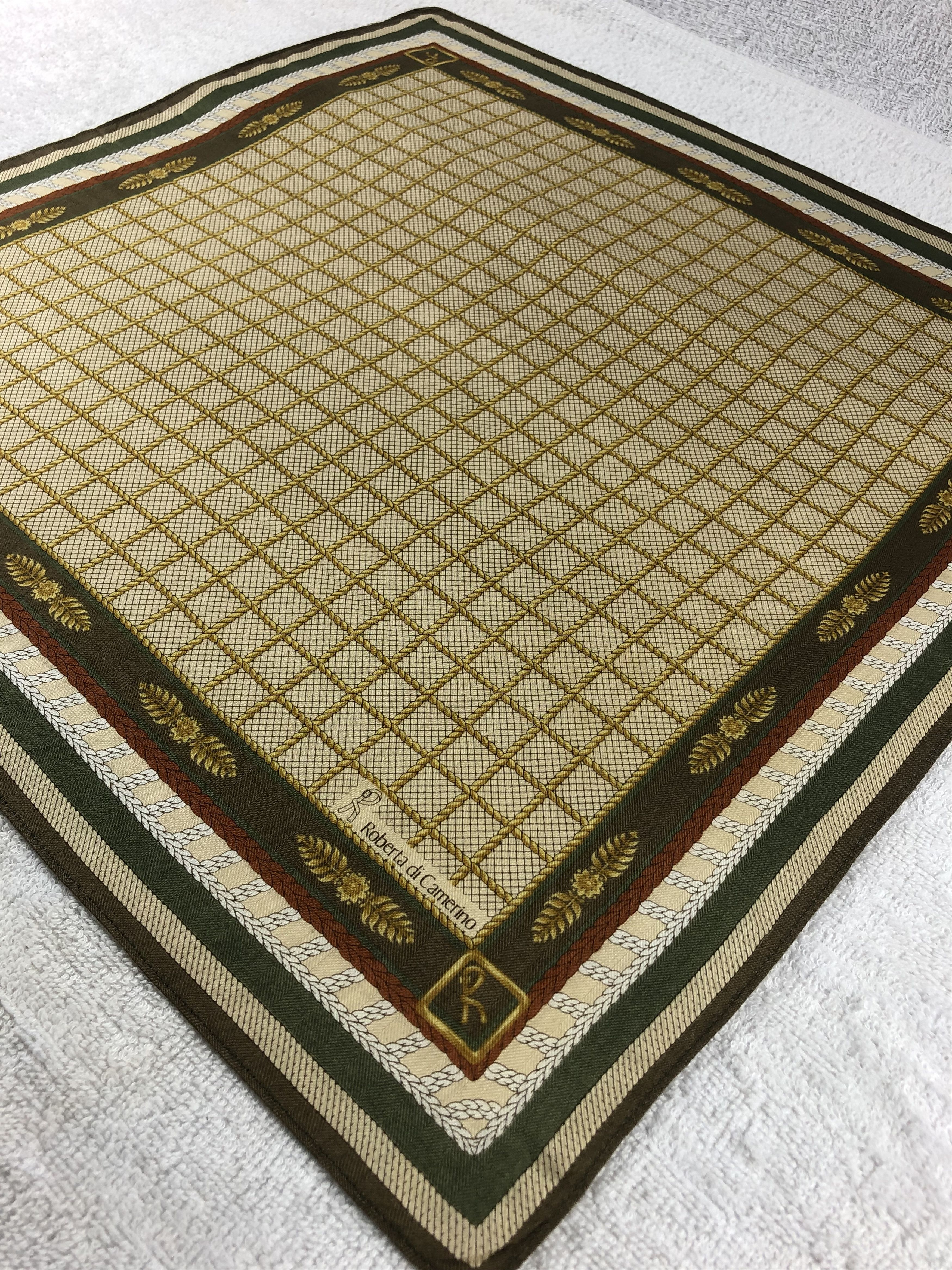 Roberta di Camerino × Vintage Roberta Di Camerino Handkerchief / Bandana / Neckerchief Size ONE SIZE - 4 Thumbnail