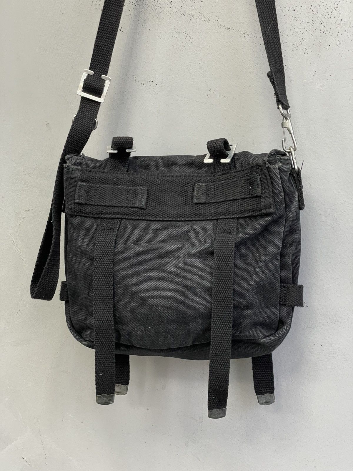 Issey Miyake Crossbody bag black minimal multipocket streetwear style Size ONE SIZE - 8 Thumbnail