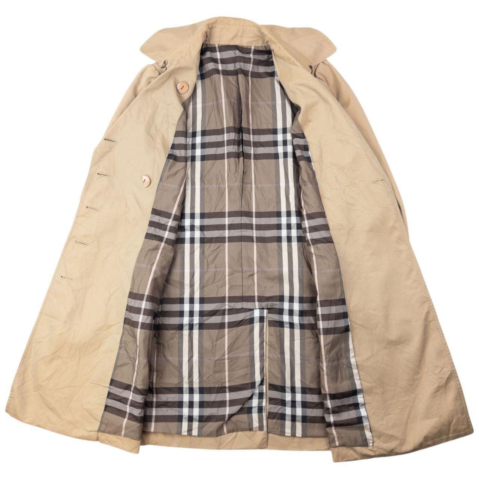 Burberry Vintage 2000s Burberry Blue Label Lined Trench Jacket Size M Size M / US 6-8 / IT 42-44 - 2 Thumbnail