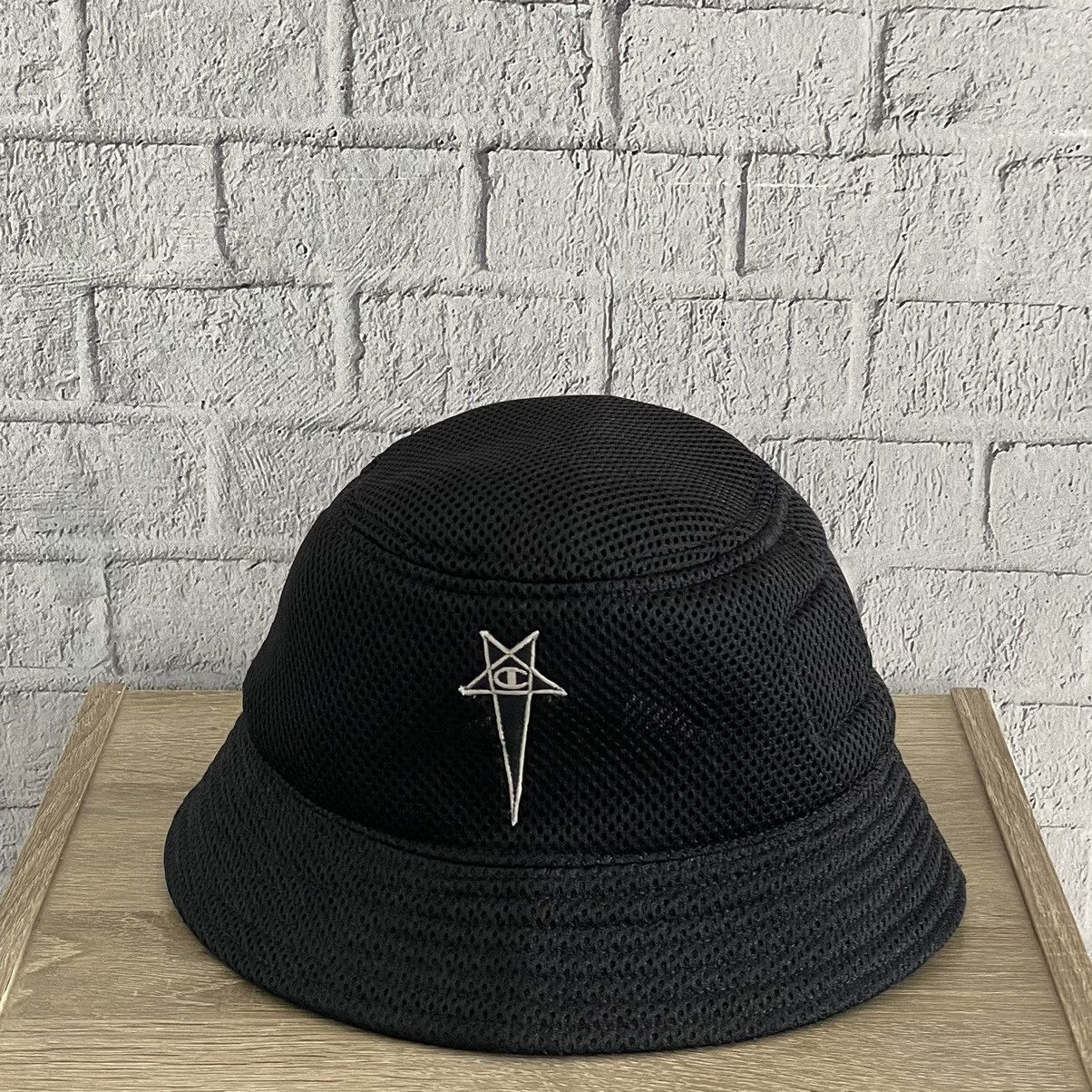 RICK OWENS×Champion バケハ 新品 XL Rick OwensのChampionエディション ブラック Gilligan バケット