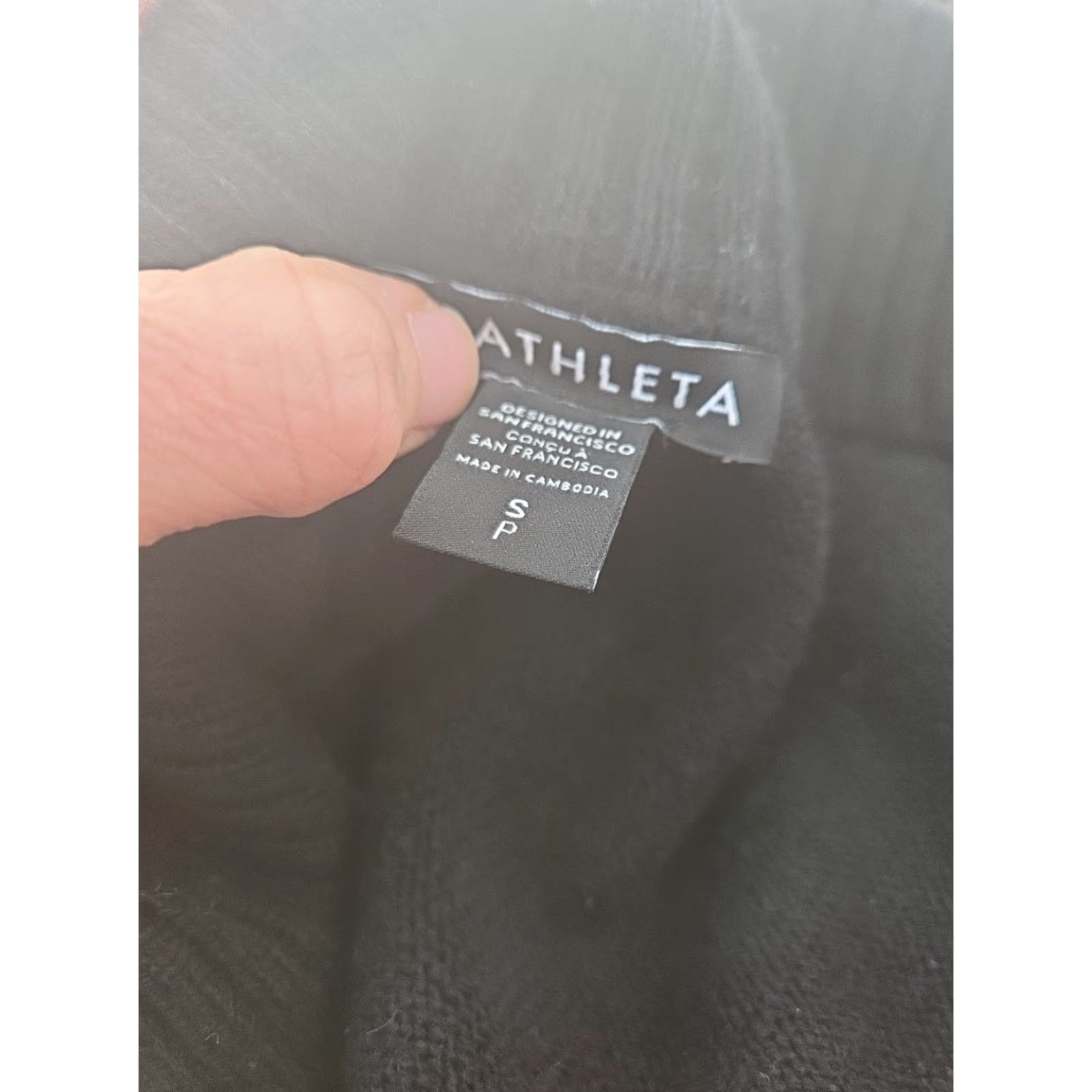 Athleta Athleta Spirit Cardigan Sweater Wool Blend Long Duster Black Women's S Oversized Wool Blend Oversized Brand: Athleta Size S / US 4 / IT 40 - 5 Thumbnail