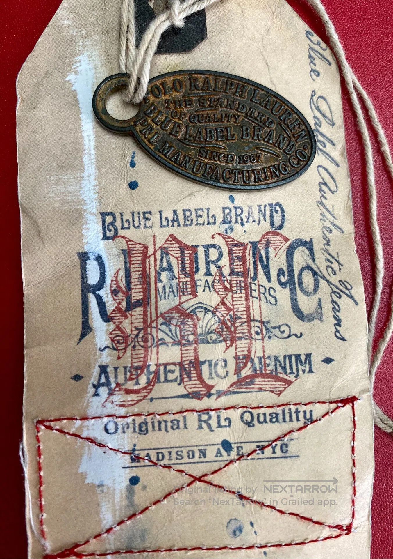 RRL Ralph Lauren RRL Ralph Lauren Vintage Metal Keychain. Size ONE SIZE - 2 Thumbnail