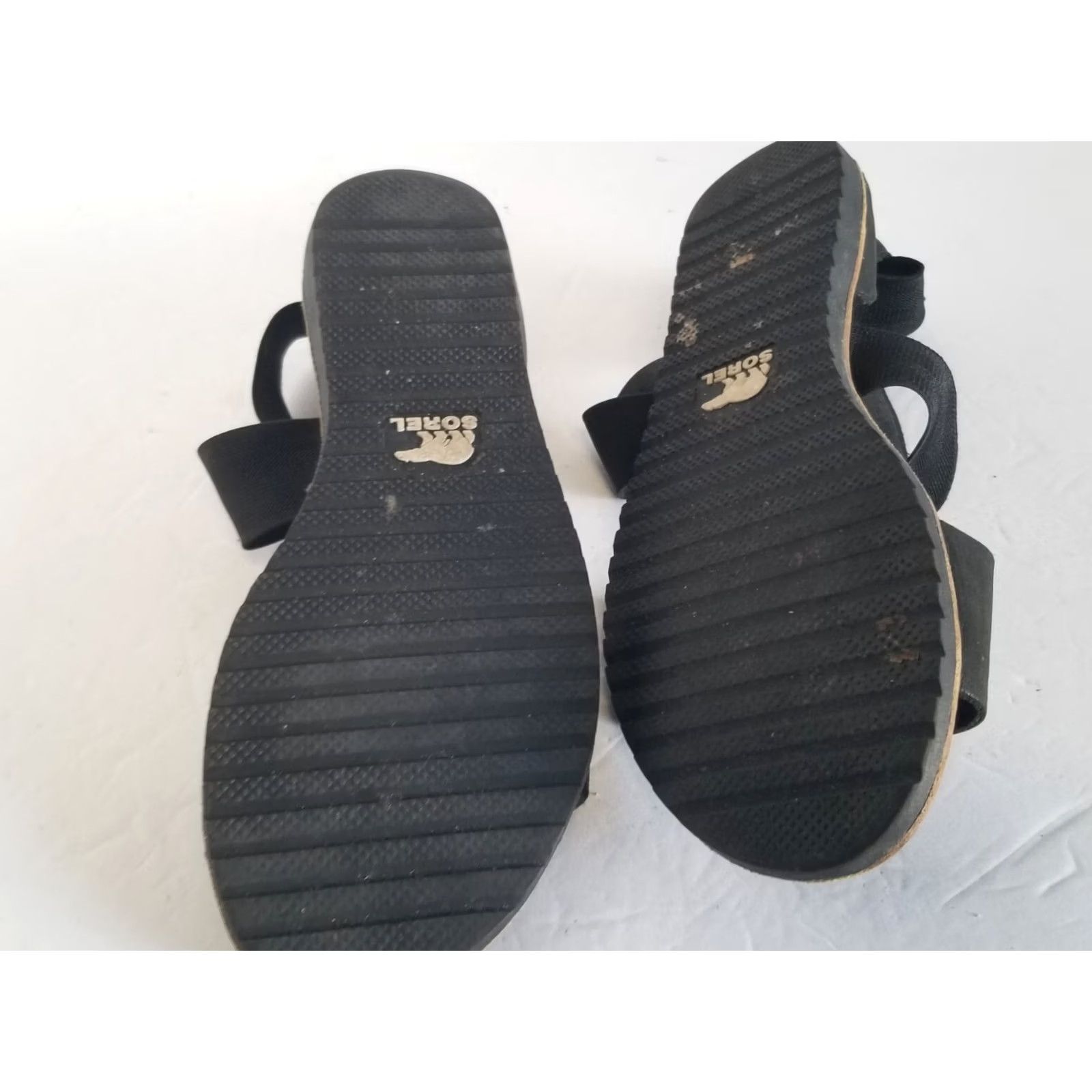 SOREL SOREL Ella II Sandal Women Size 8.5 Black Leather Strappy Slip On Casual Bohemian Size US 7 / IT 37 - 7 Thumbnail