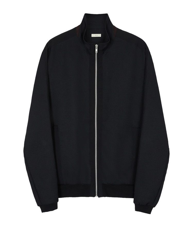 image of Xlim Ep.3.01 Jersey Zip Up Track Jacket in Black, Men's (Size Medium)