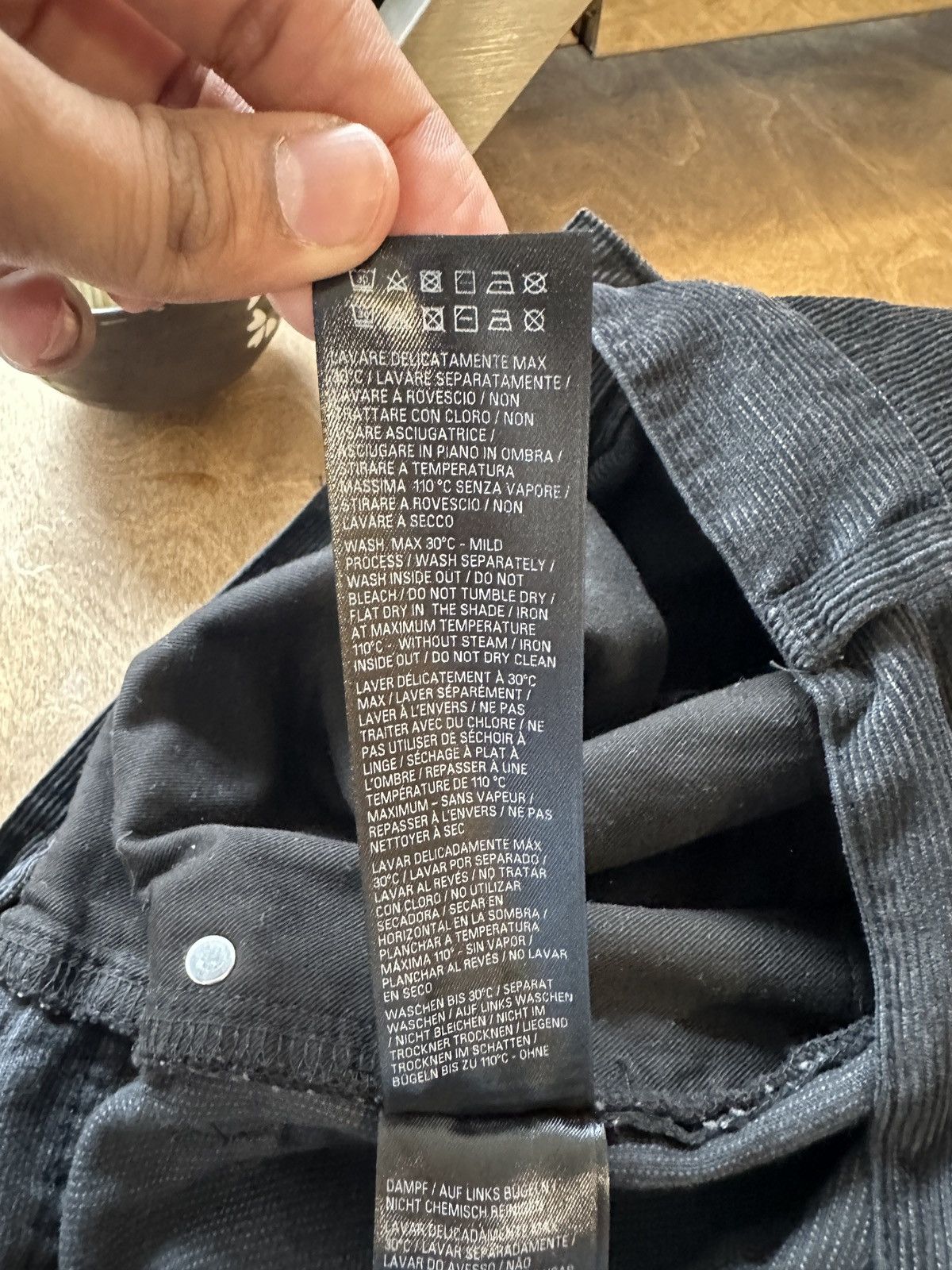 Balenciaga Balenciaga Baggy Corduroy Jeans Size US 32 / EU 48 - 7 Thumbnail