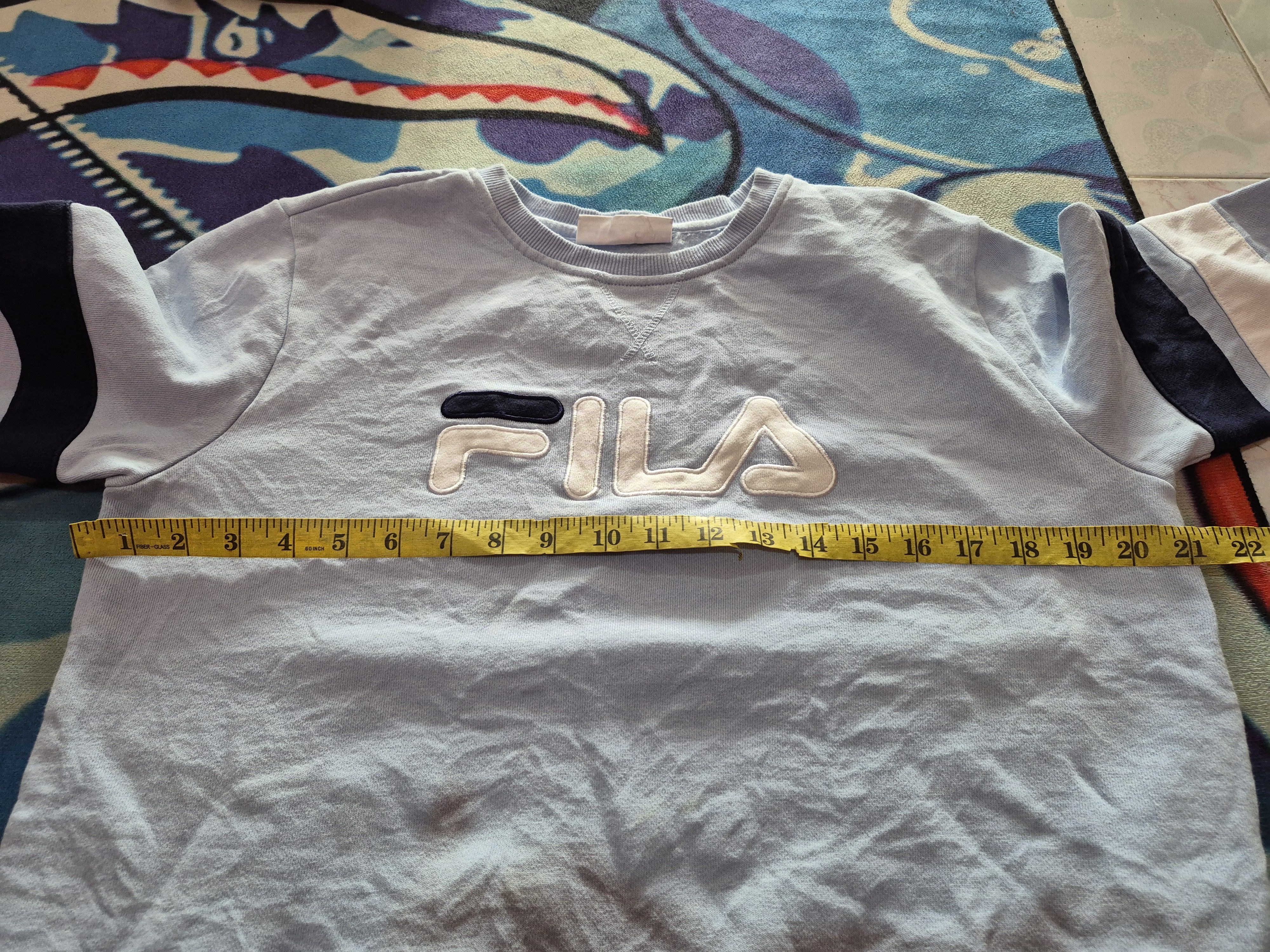 Fila 🔥 Fila Big Logo Spellout Sweatshirt Size US M / EU 48-50 / 2 - 11 Thumbnail