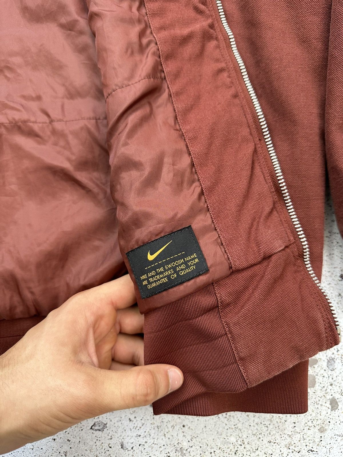 Other Nike Life Padded Hooded Jacket Men Brown M styled Size US M / EU 48-50 / 2 - 5 Thumbnail