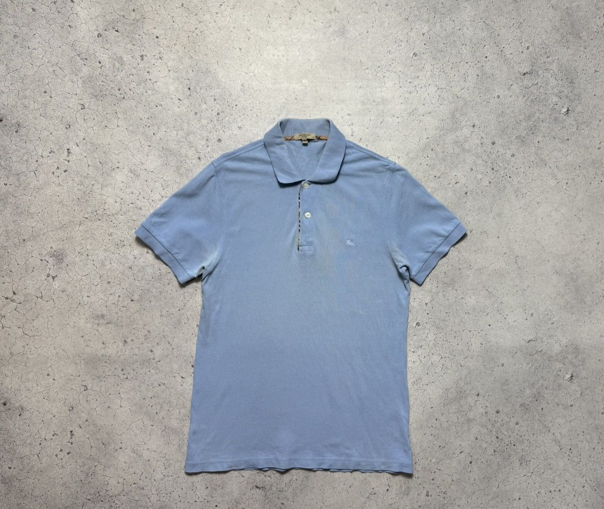 Burberry Burberry London Vintage Luxury Polo Shirt Size US S / EU 44-46 / 1 - 1 Thumbnail