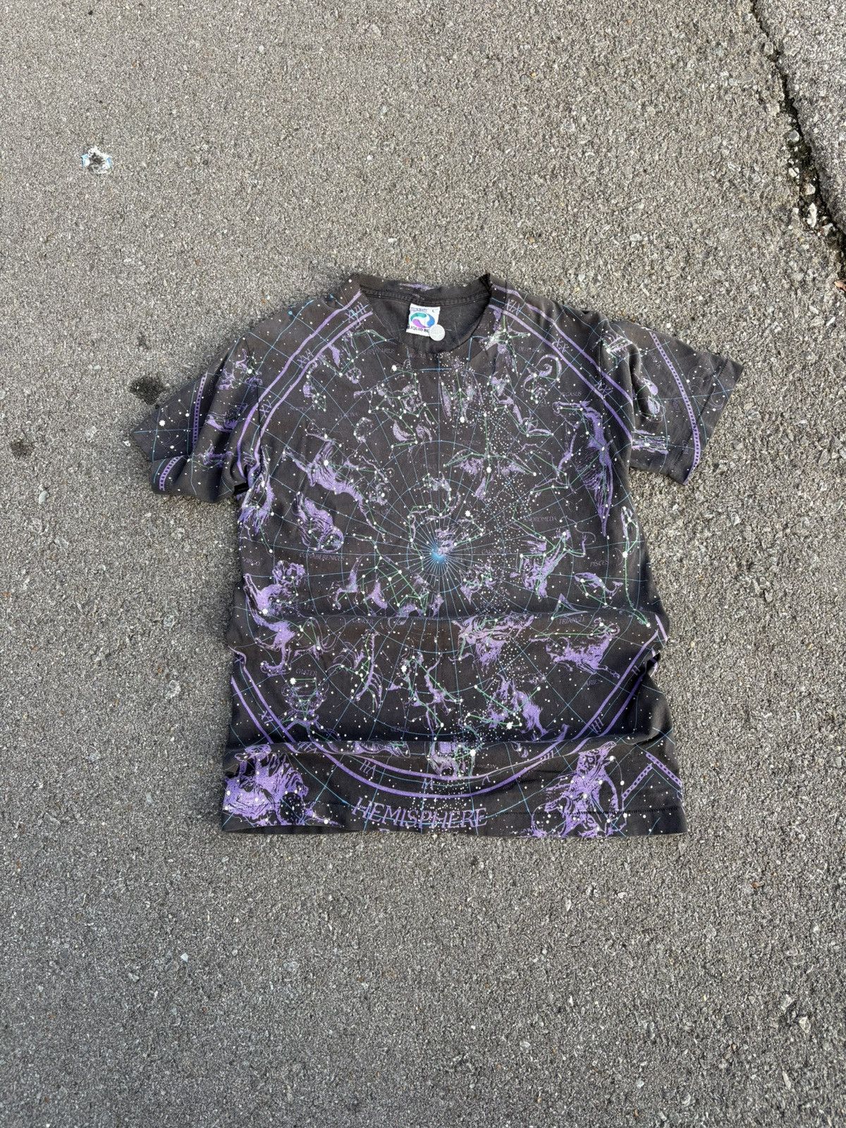 Liquid Blue 90s liquid blue space tee Size US L / EU 52-54 / 3 - 1 Thumbnail
